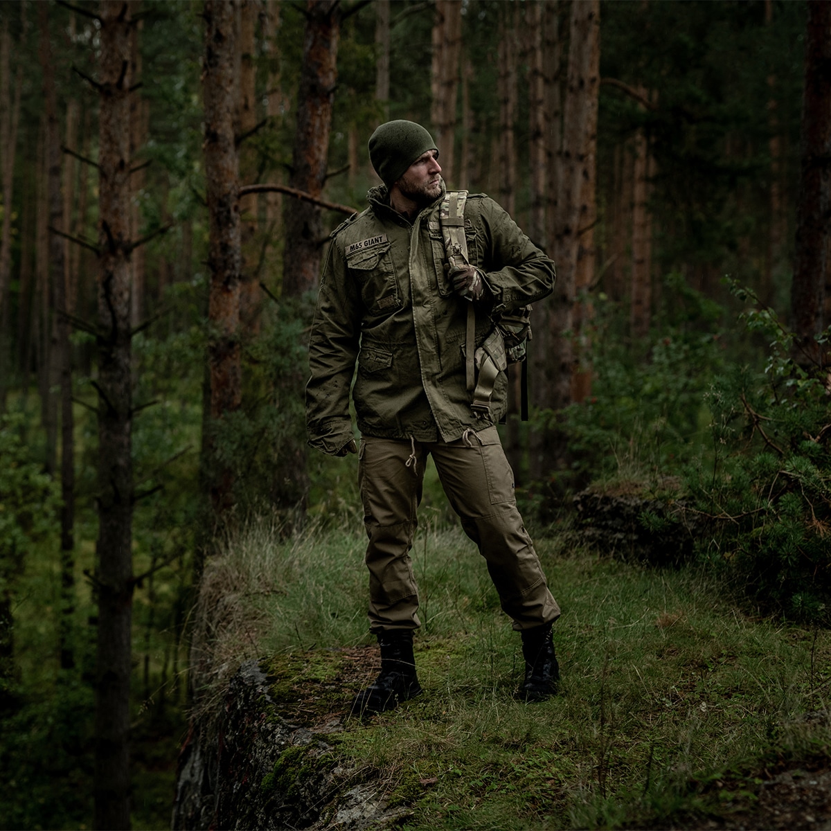 Brandit M65 Giant kabát - Olive