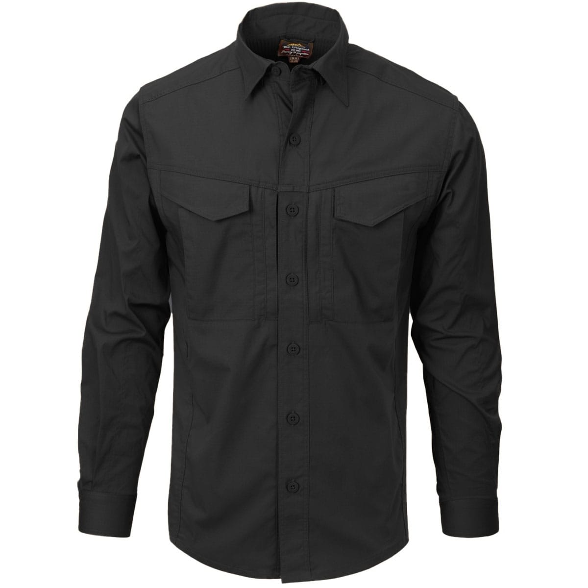 Helikon Defender Mk2 PolyCotton Ripstop Long Sleeve ing - Black