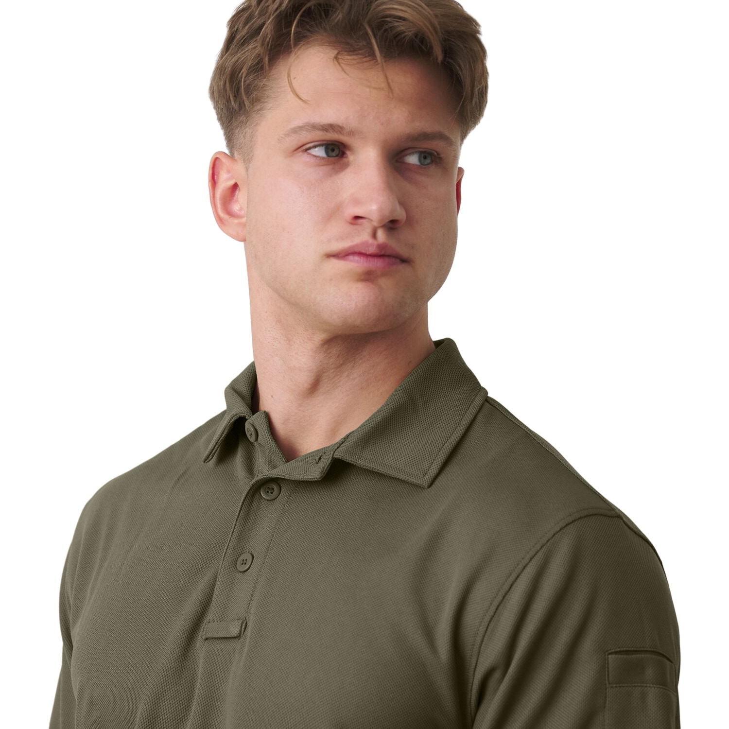 Polo Helikon UTL TopCool thermoaktív póló - Olive Green