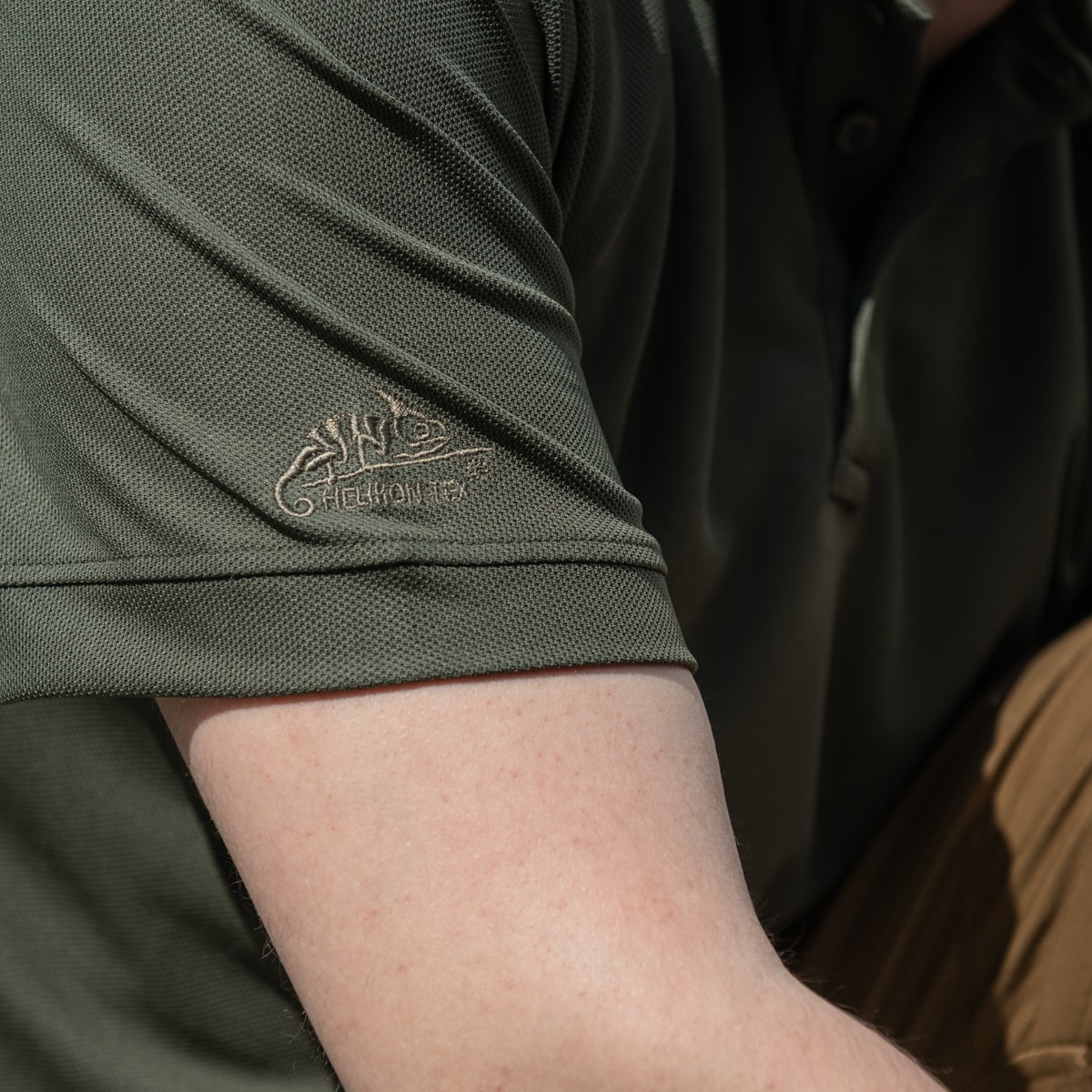 Polo Helikon UTL TopCool thermoaktív póló - Olive Green