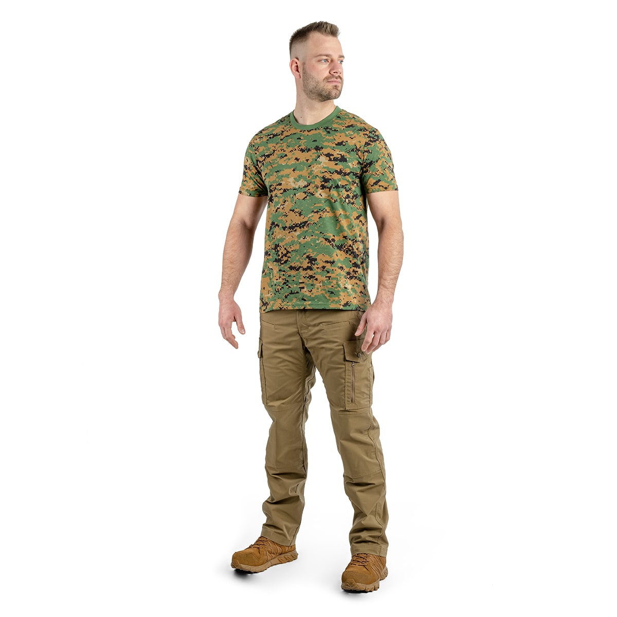 Helikon T-shirt póló - Marpat USMC Digital Woodland