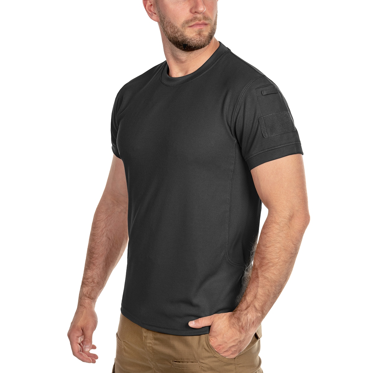Helikon Tactical T-shirt TopCool thermoaktív póló - Black