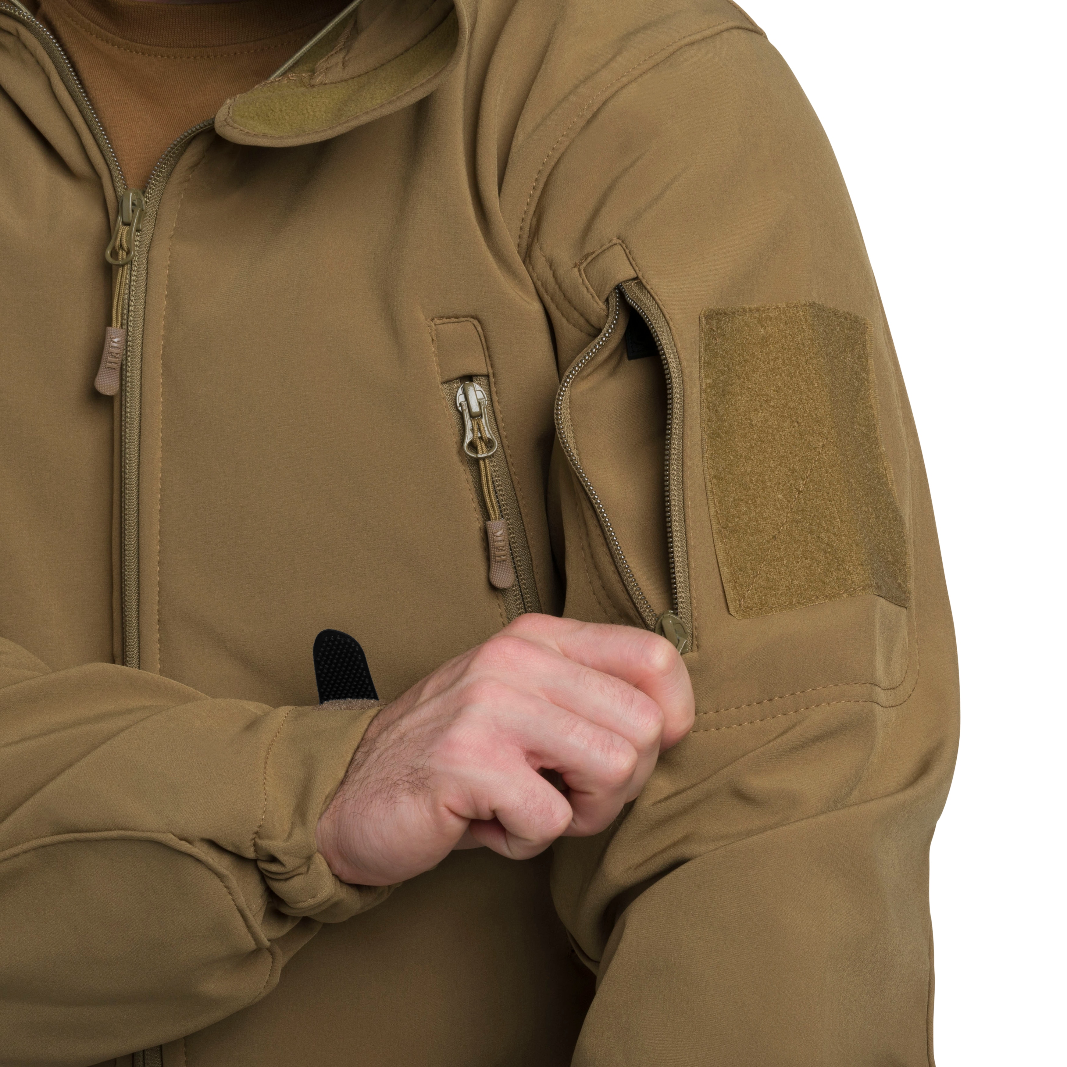 MFH Scorpion Softshell kabát - Coyote