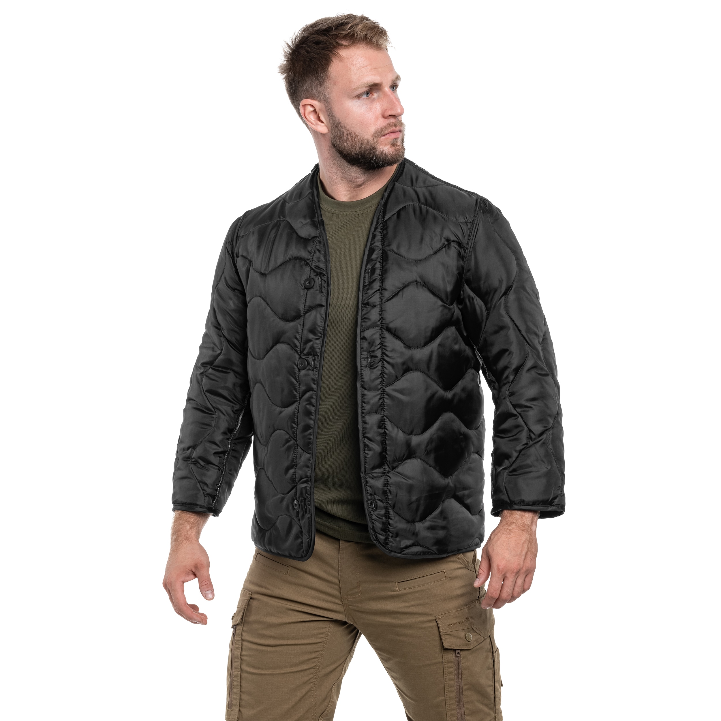 Mil-Tec M65 kabát - Black