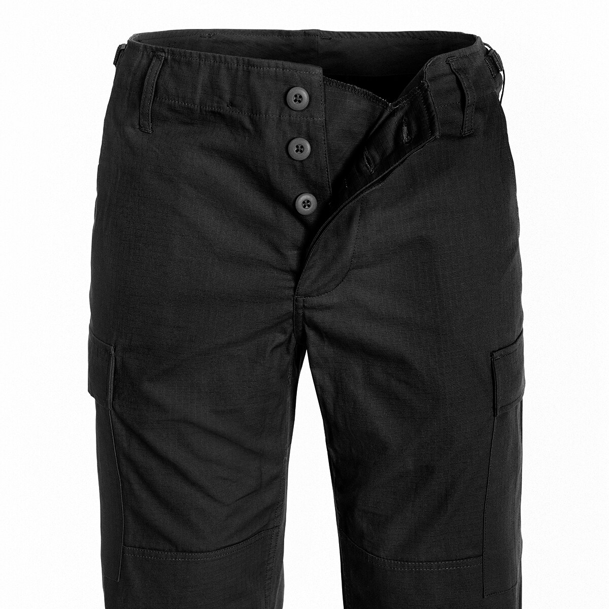 Mil-Tec Teesar Rip-Stop BDU katonai nadrág - Black