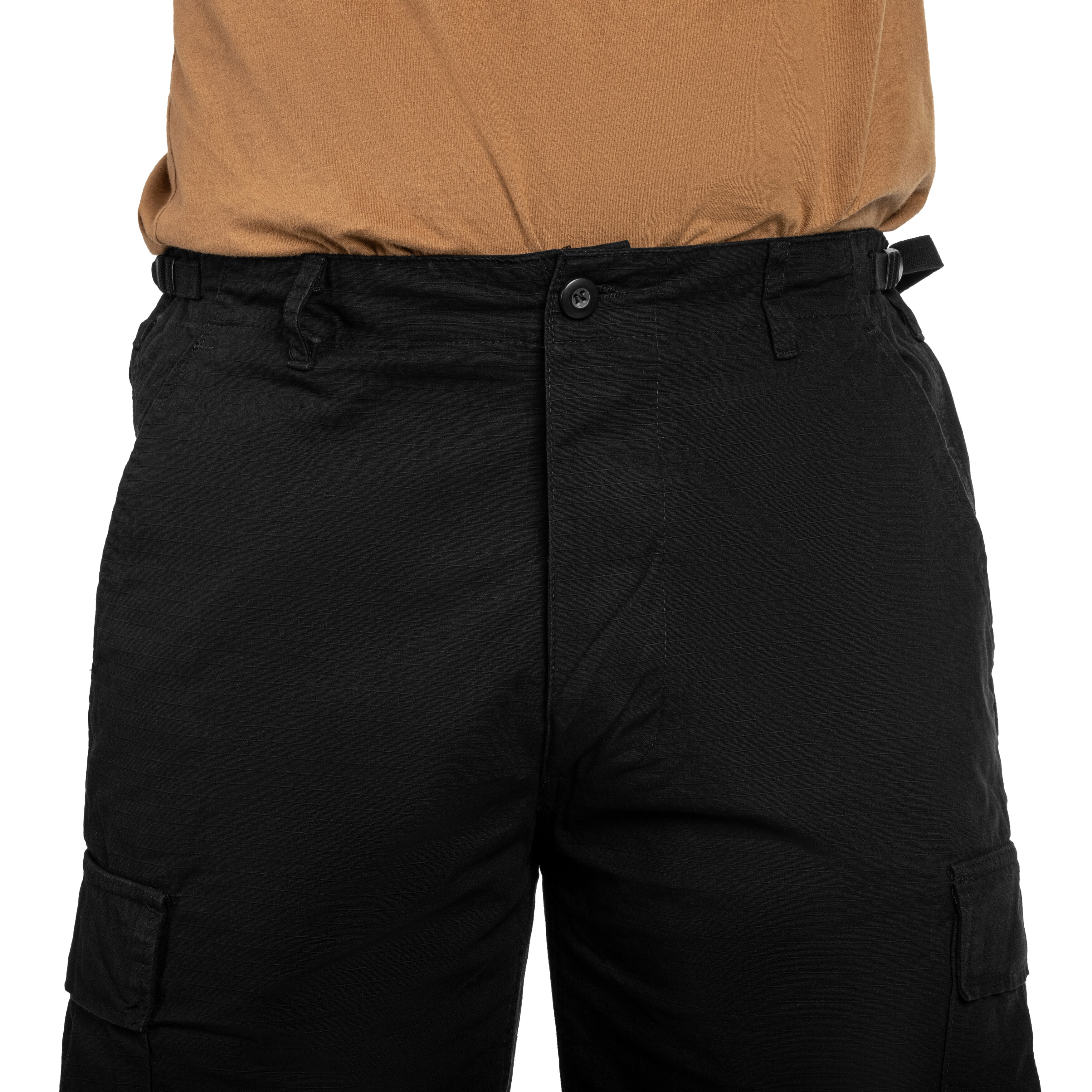 Mil-Tec Bermuda Rip-Stop rövidnadrág - Black