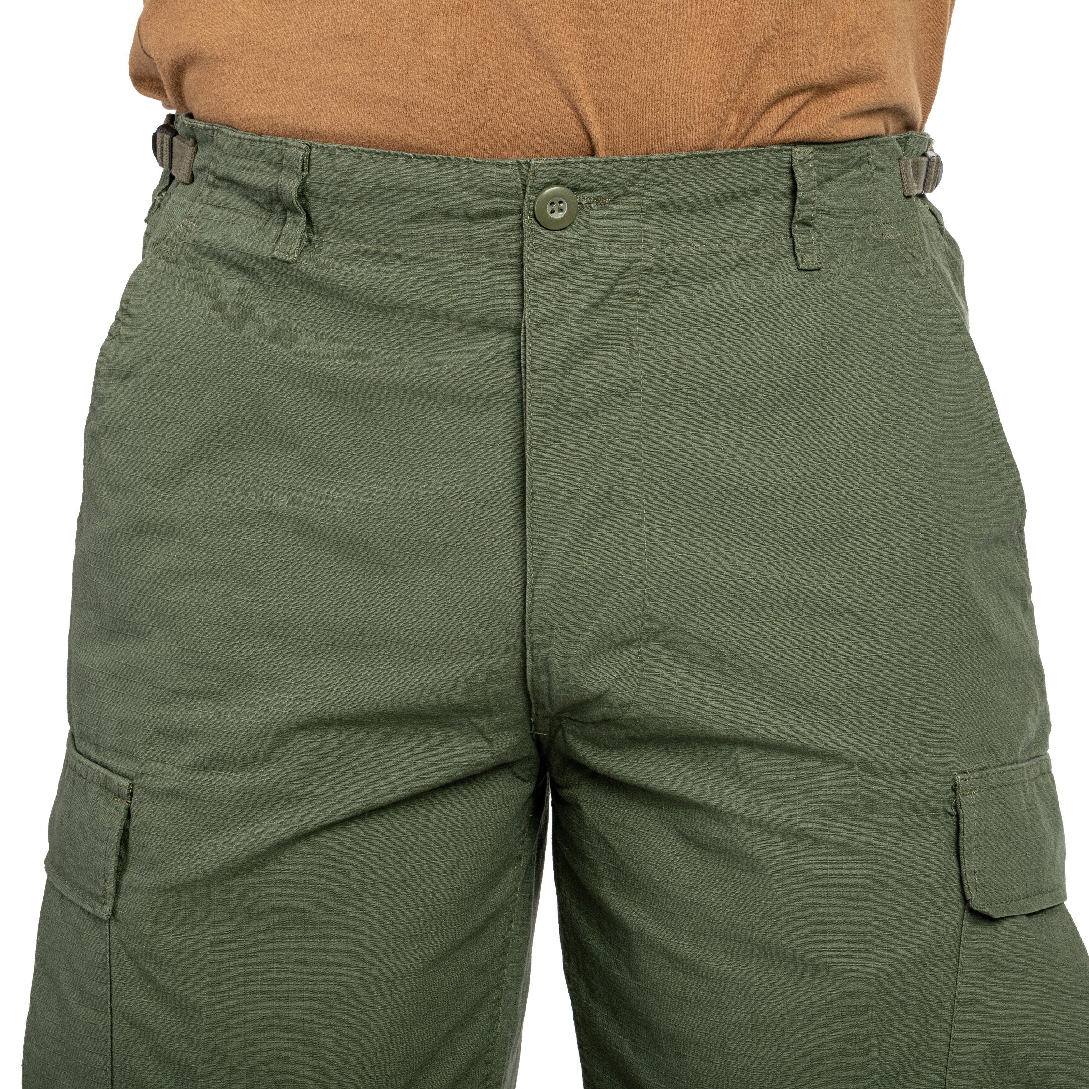Mil-Tec Bermuda Rip-Stop rövidnadrág - Olive