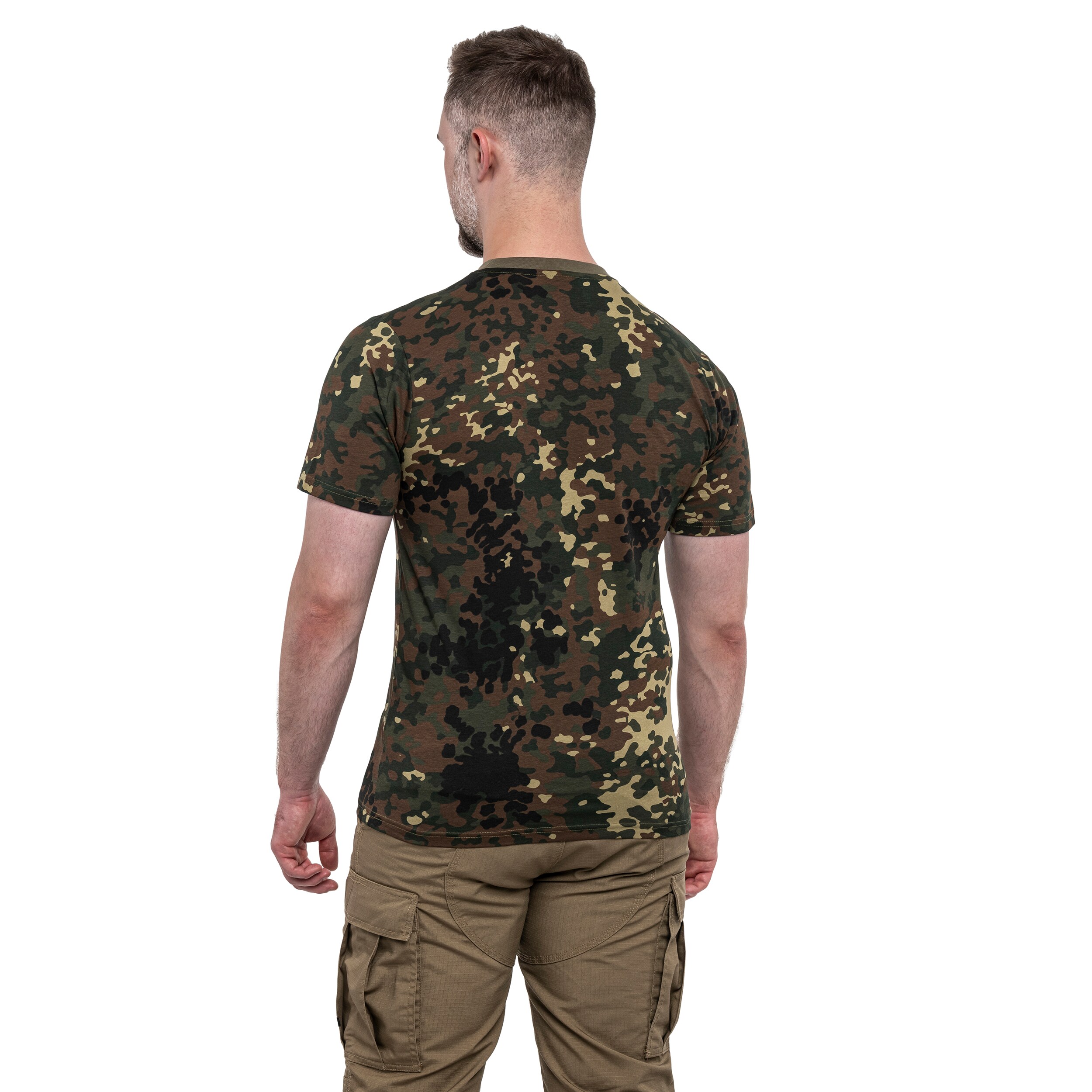 Mil-Tec T-shirt póló - Flecktarn