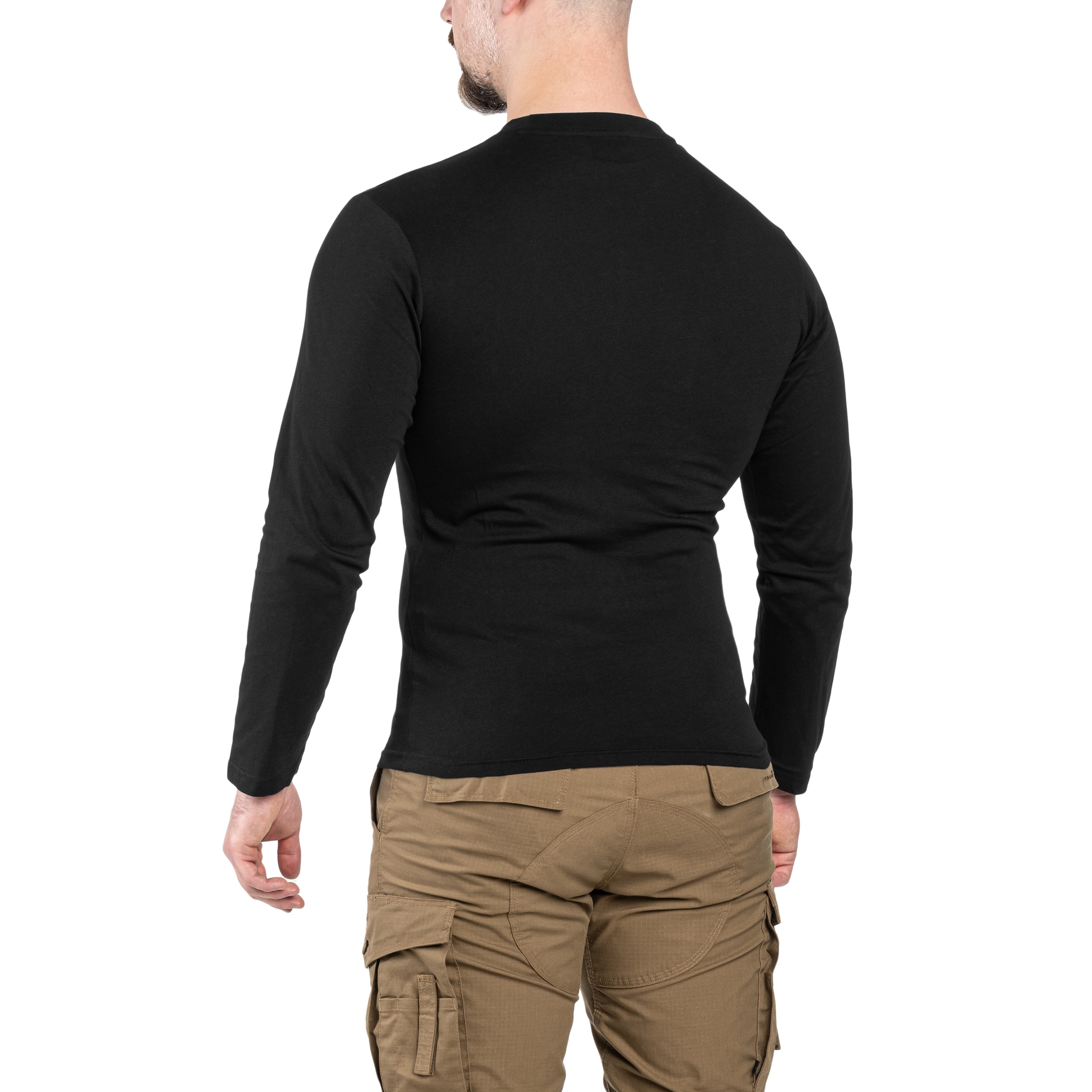 Mil-Tec Longsleeve hosszú ujjú póló - Black