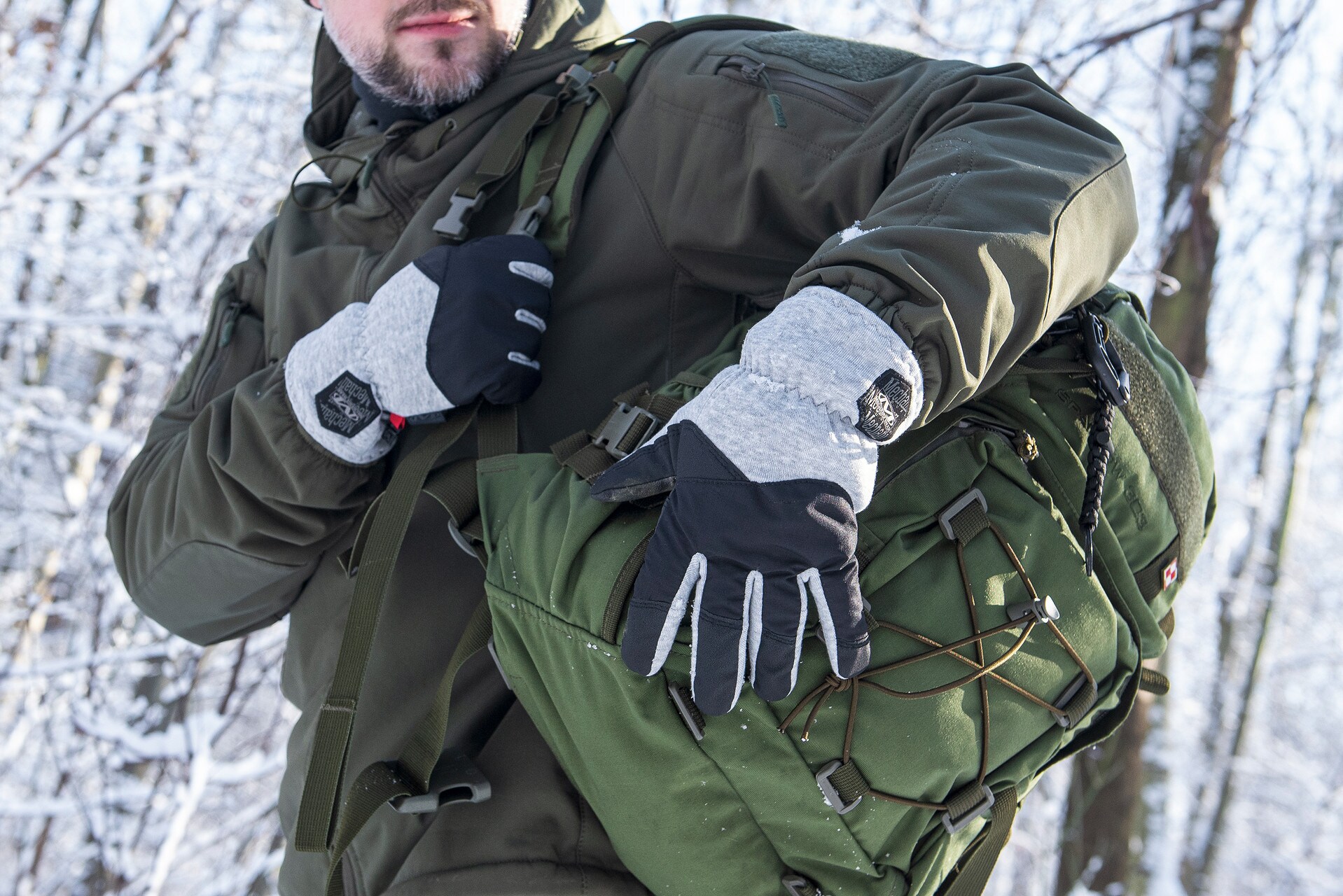 Mechanix Wear ColdWork Guide taktikai kesztyű - Black/Grey