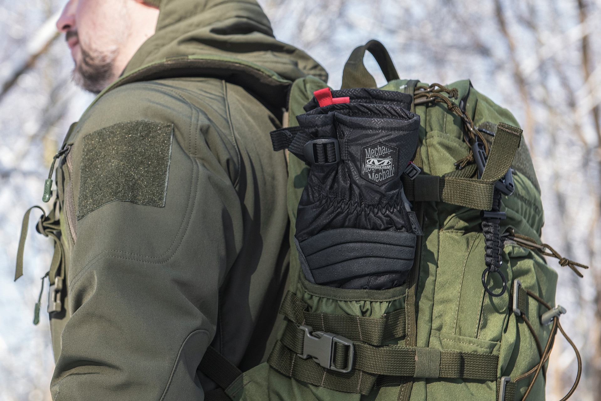 Mechanix Wear ColdWork Peak taktikai kesztyű - Black/Grey