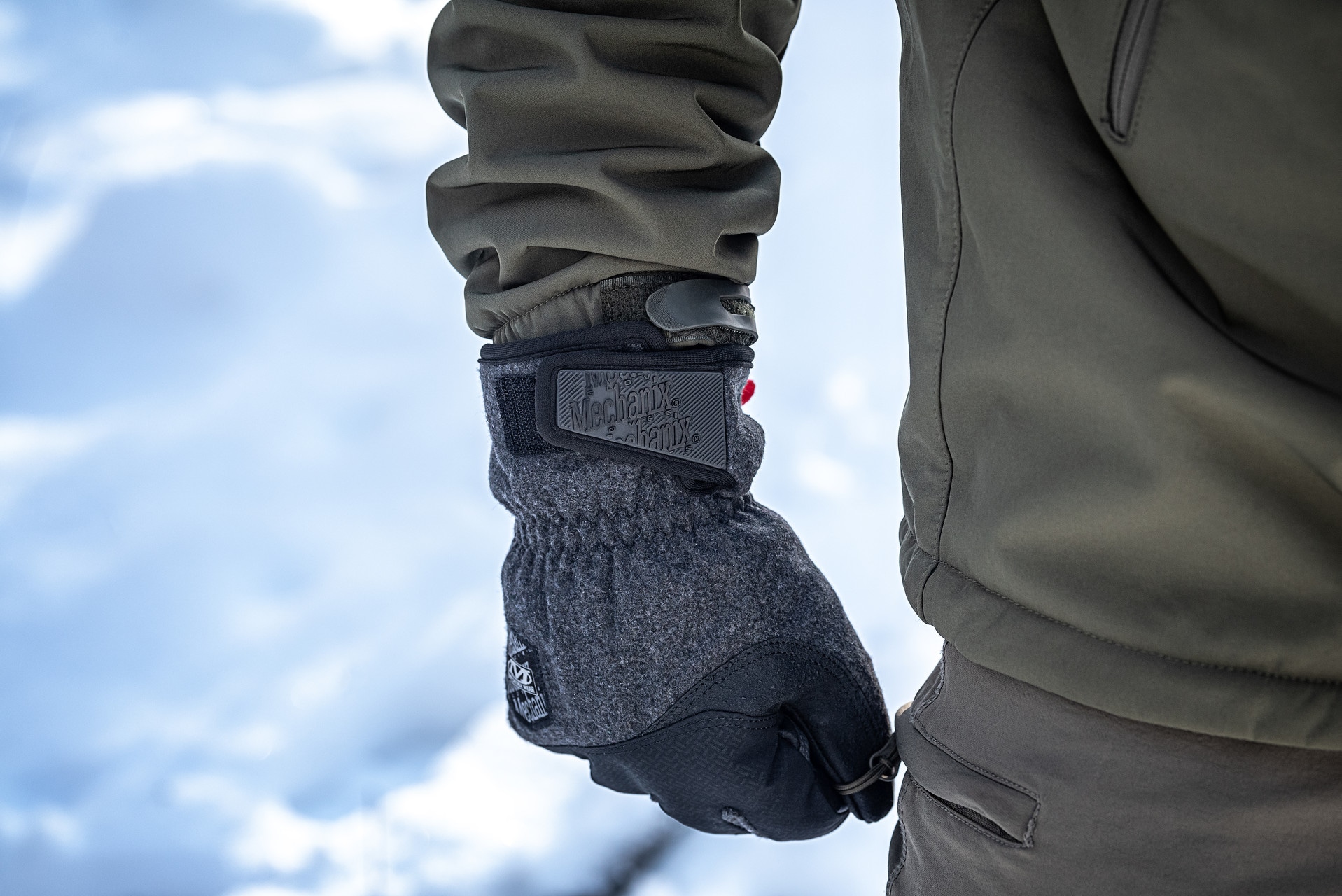 Mechanix Wear ColdWork WindShell taktikai kesztyű - Black/Grey