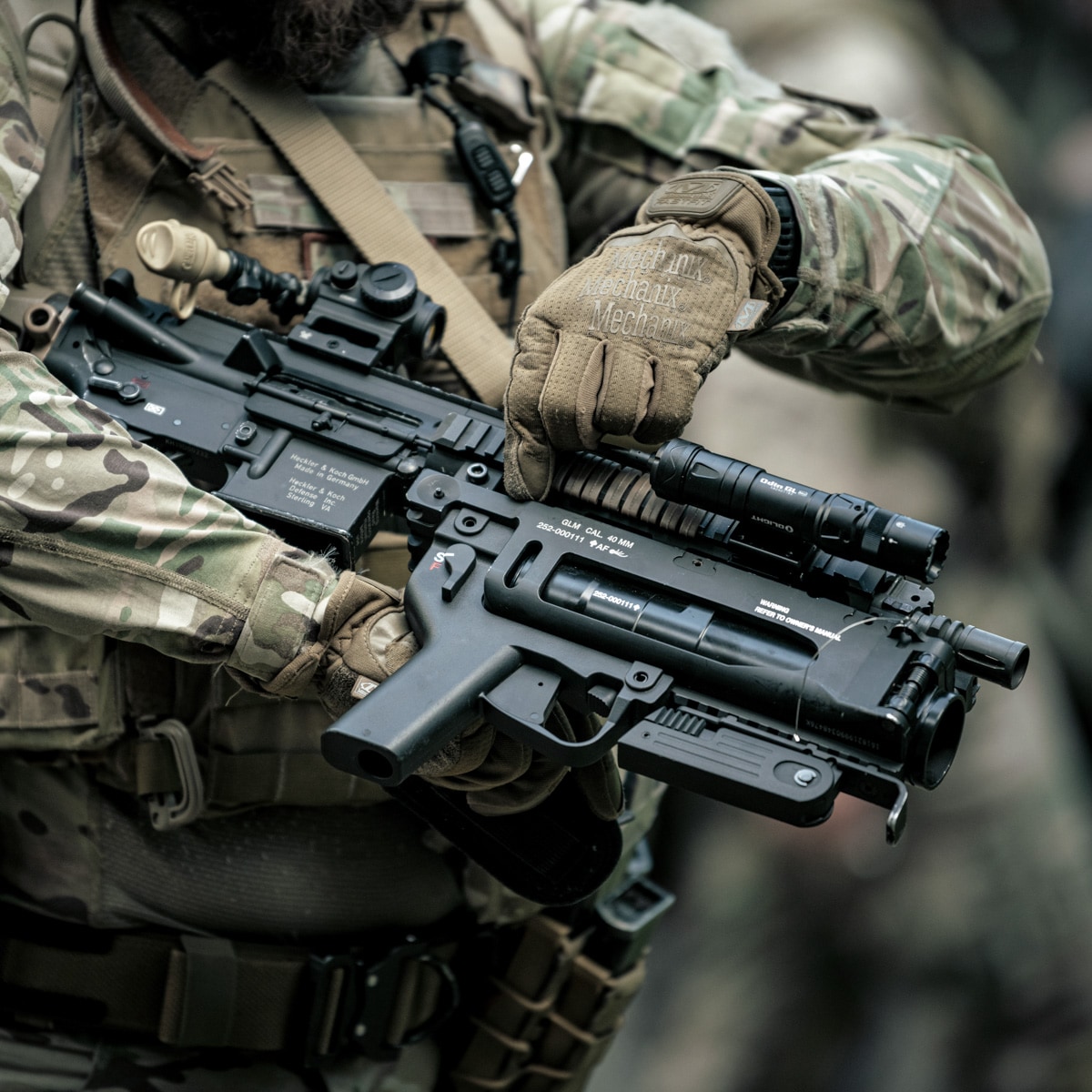 Mechanix Wear FastFit taktikai kesztyű - Coyote