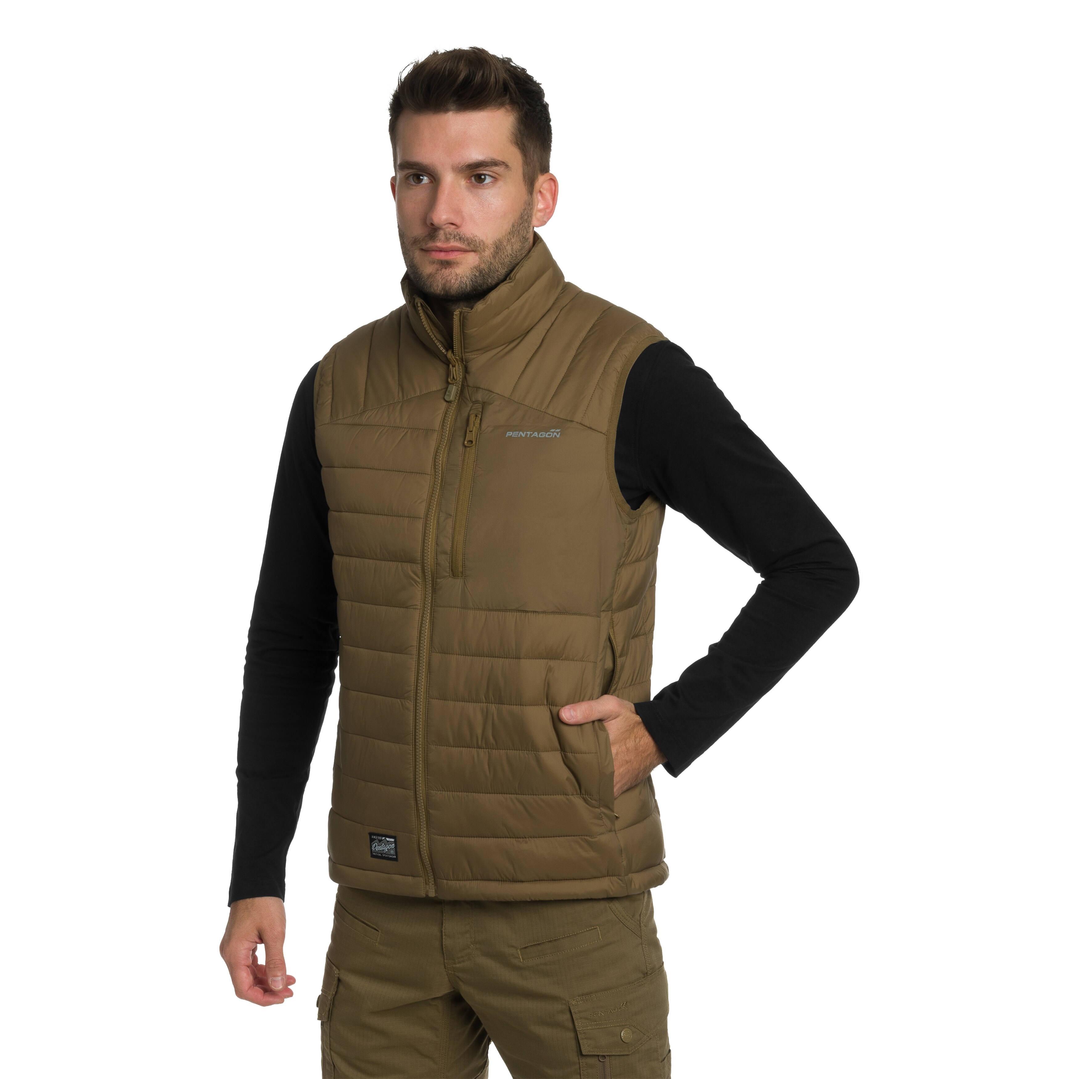 Pentagon Homer Vest ujjatlan kabát - Coyote