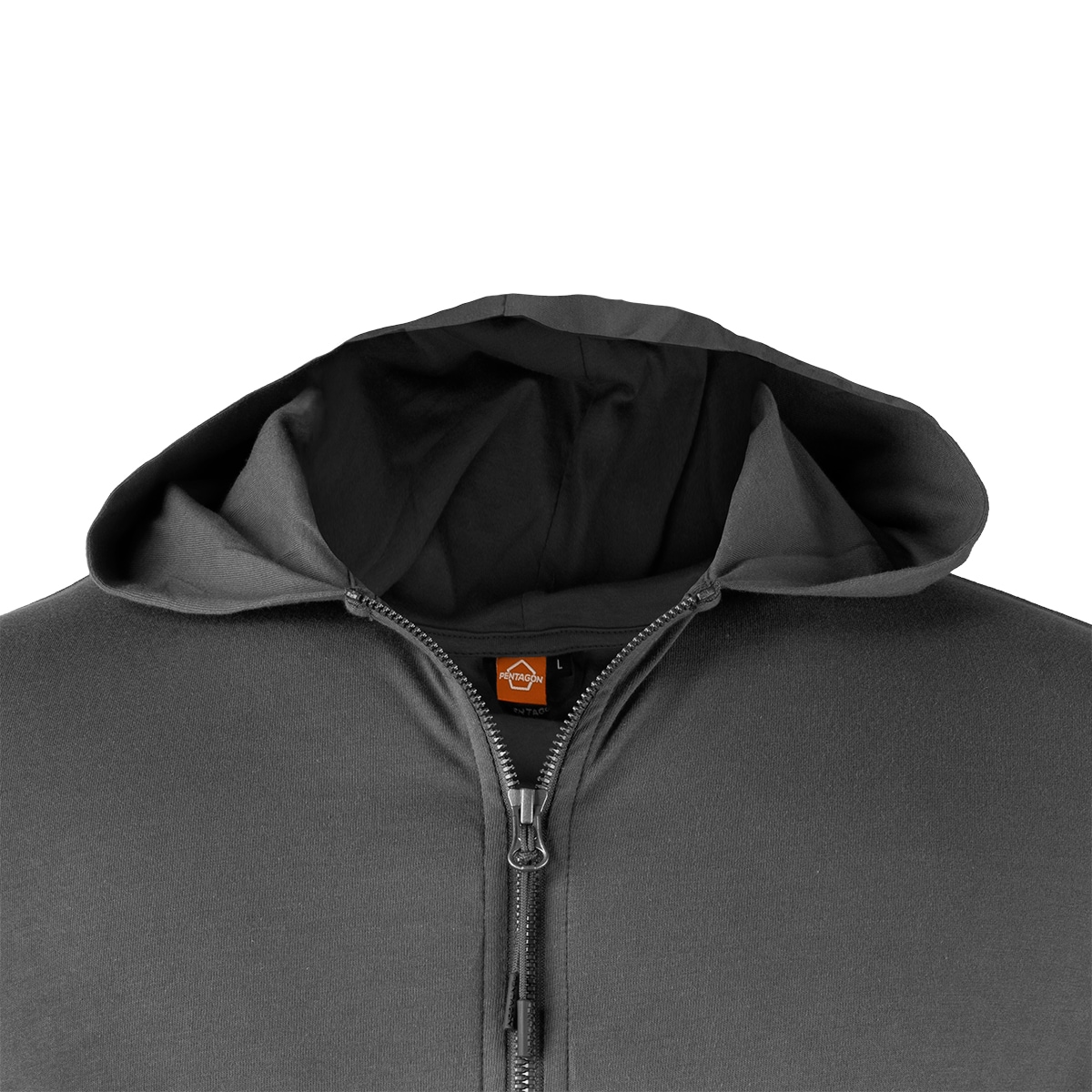 Pentagon Agis Ring Spun pulóver - Cinder Grey