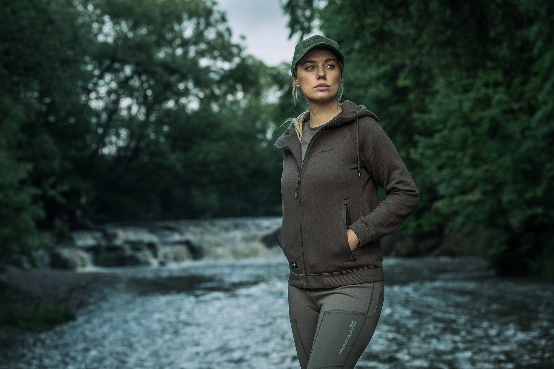 Pentagon Aphrodite Sweater női pulóver - Terra Brown