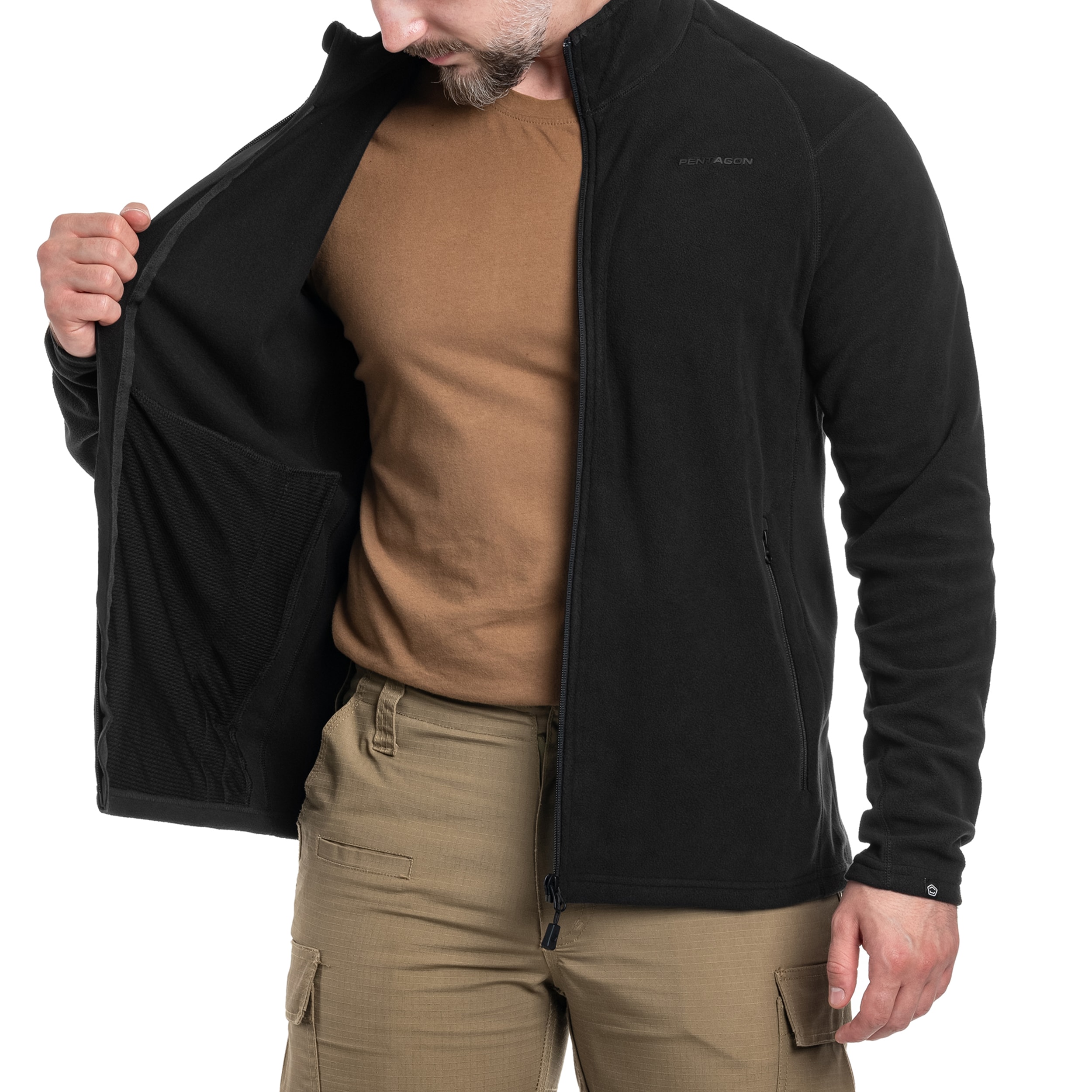 Pentagon Arkos polár pulóver - Black