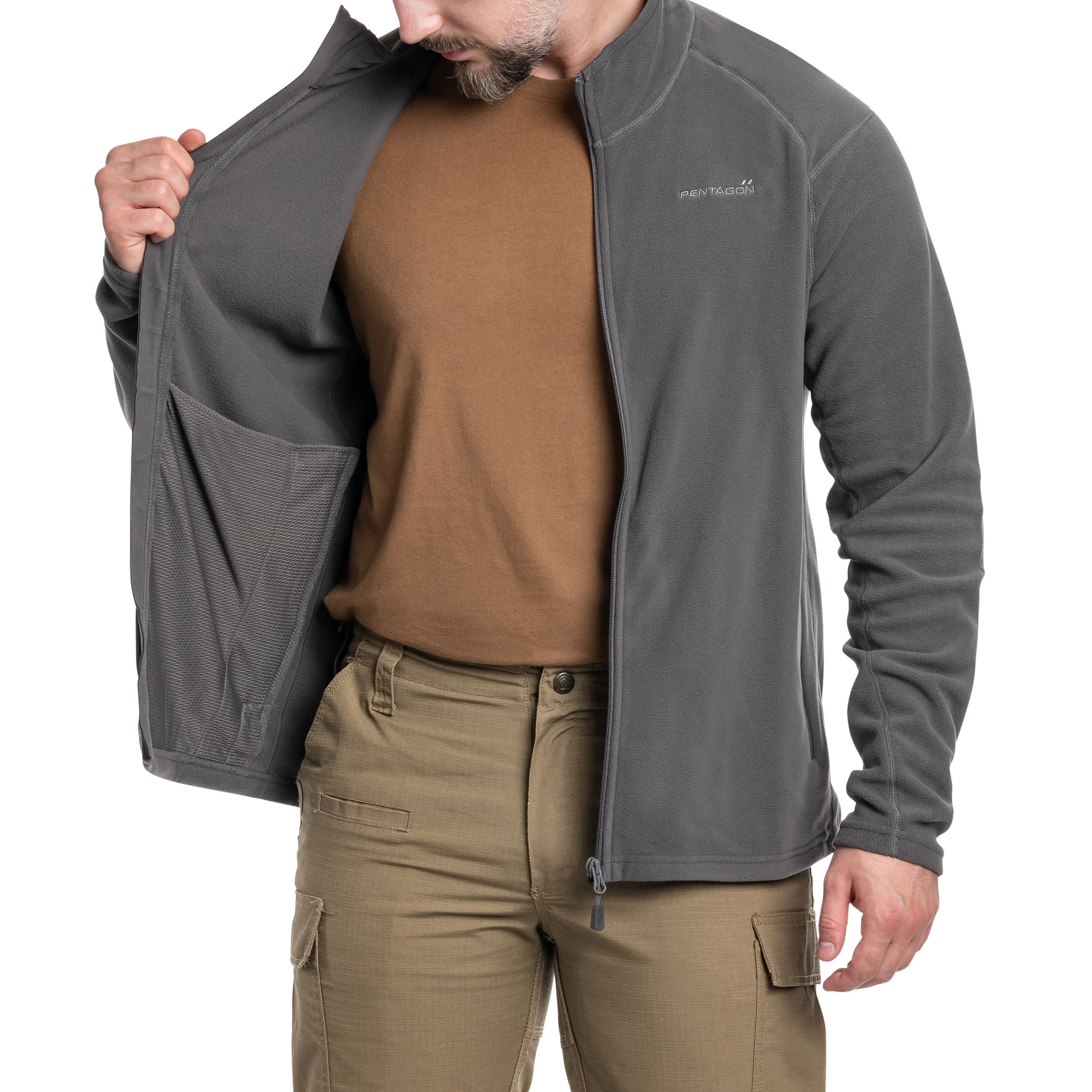 Pentagon Arkos polár pulóver - Wolf Grey