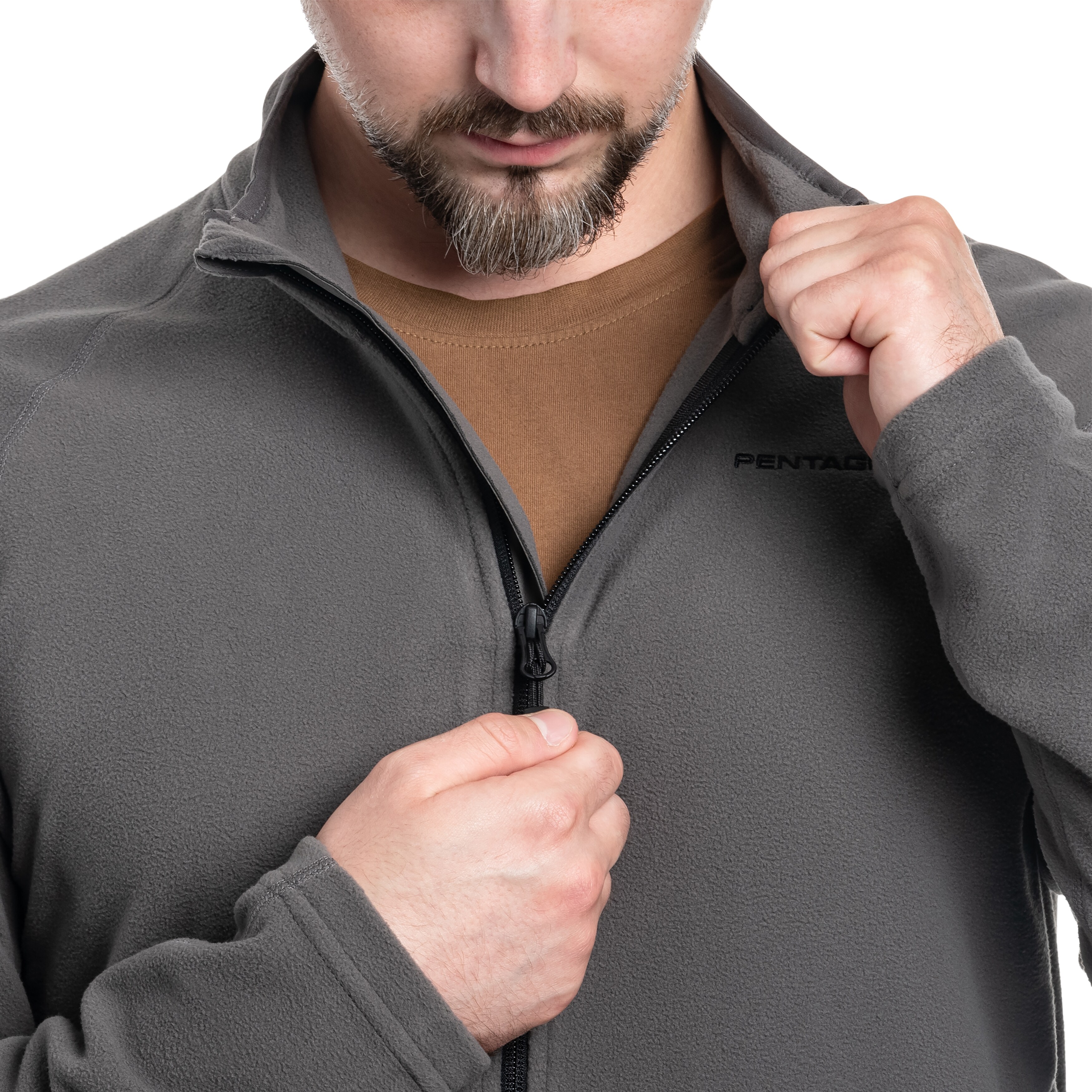 Pentagon Arkos polár pulóver - Wolf Grey/Black