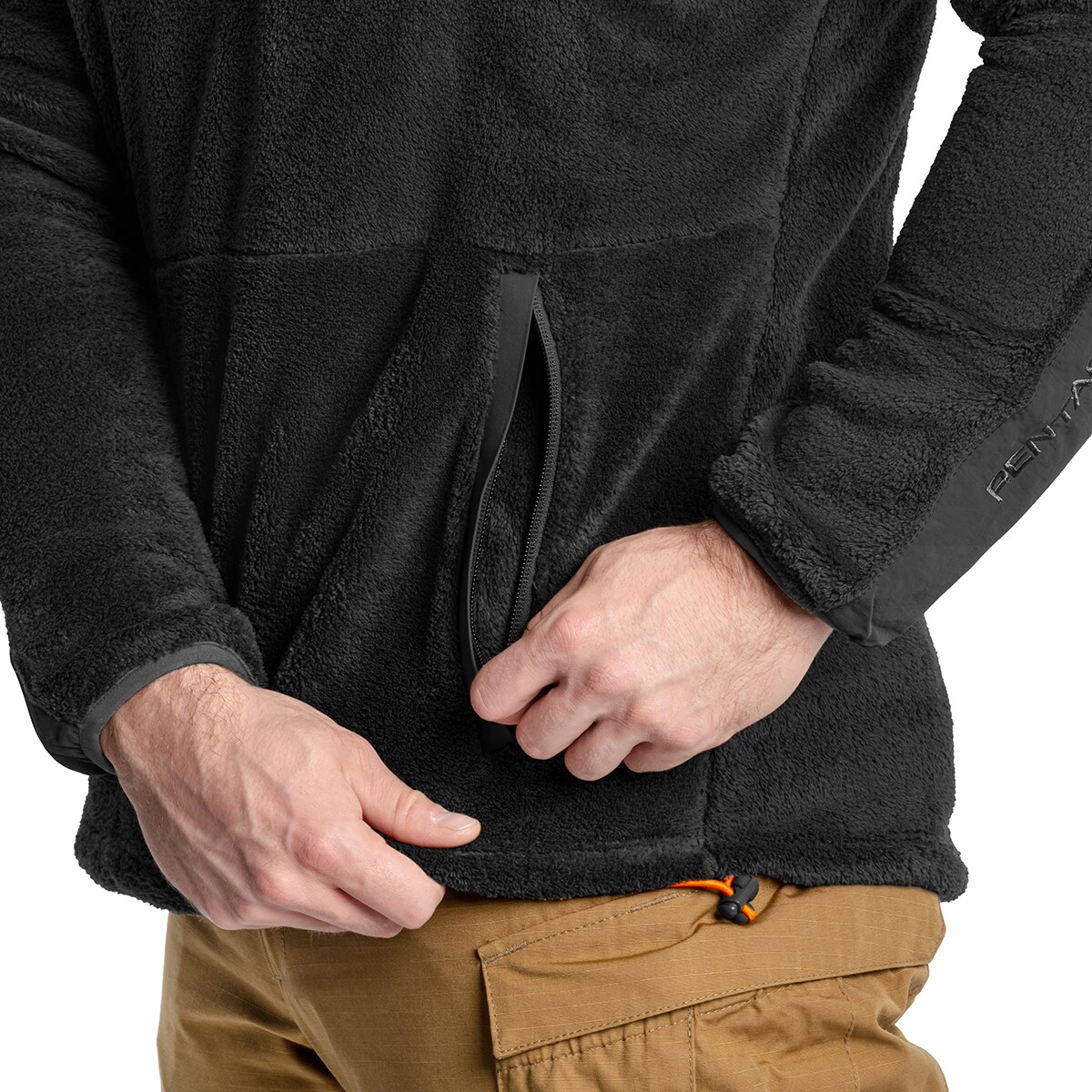 Pentagon Grizzly polár pulóver - Black