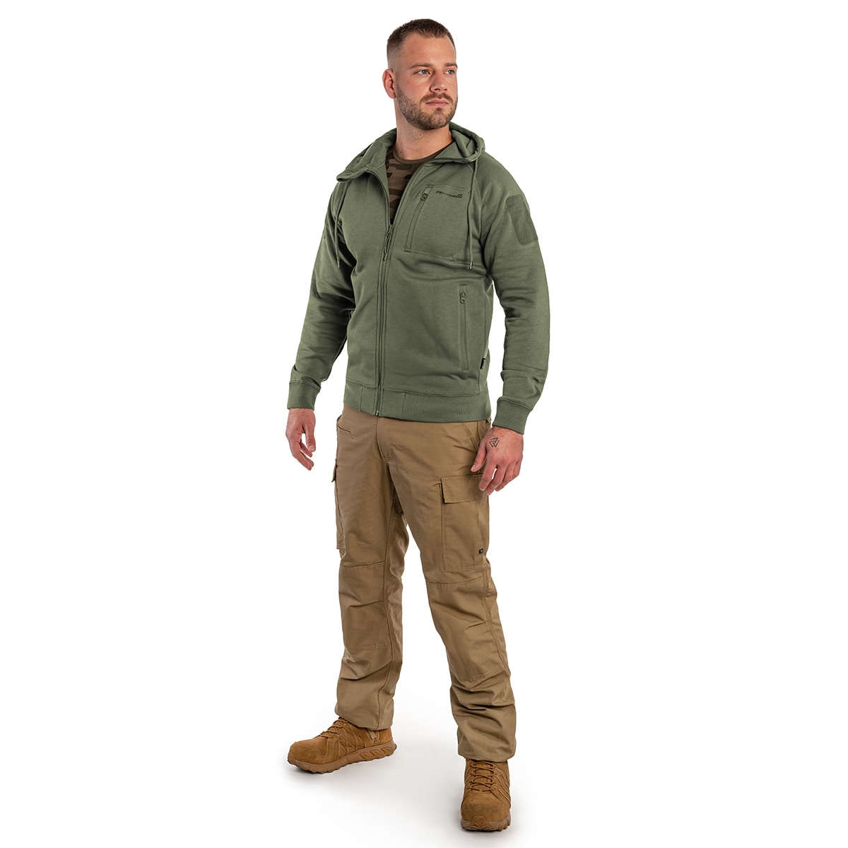 Pentagon Leonidas 2.0 Tactical Hoodie pulóver - Camo Green