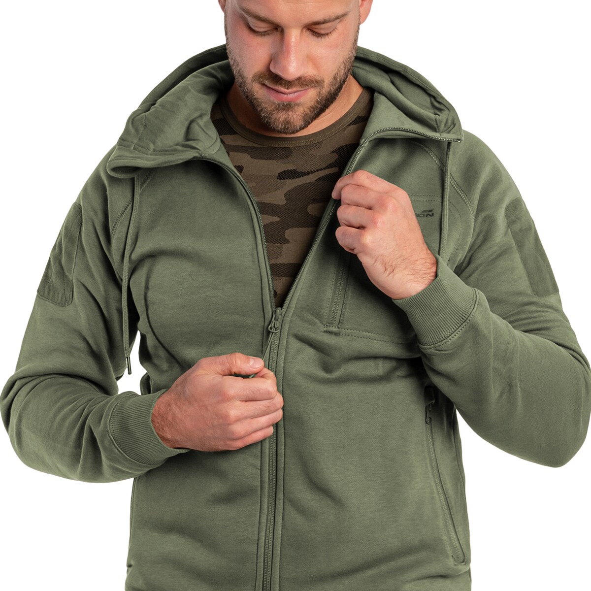 Pentagon Leonidas 2.0 Tactical Hoodie pulóver - Camo Green