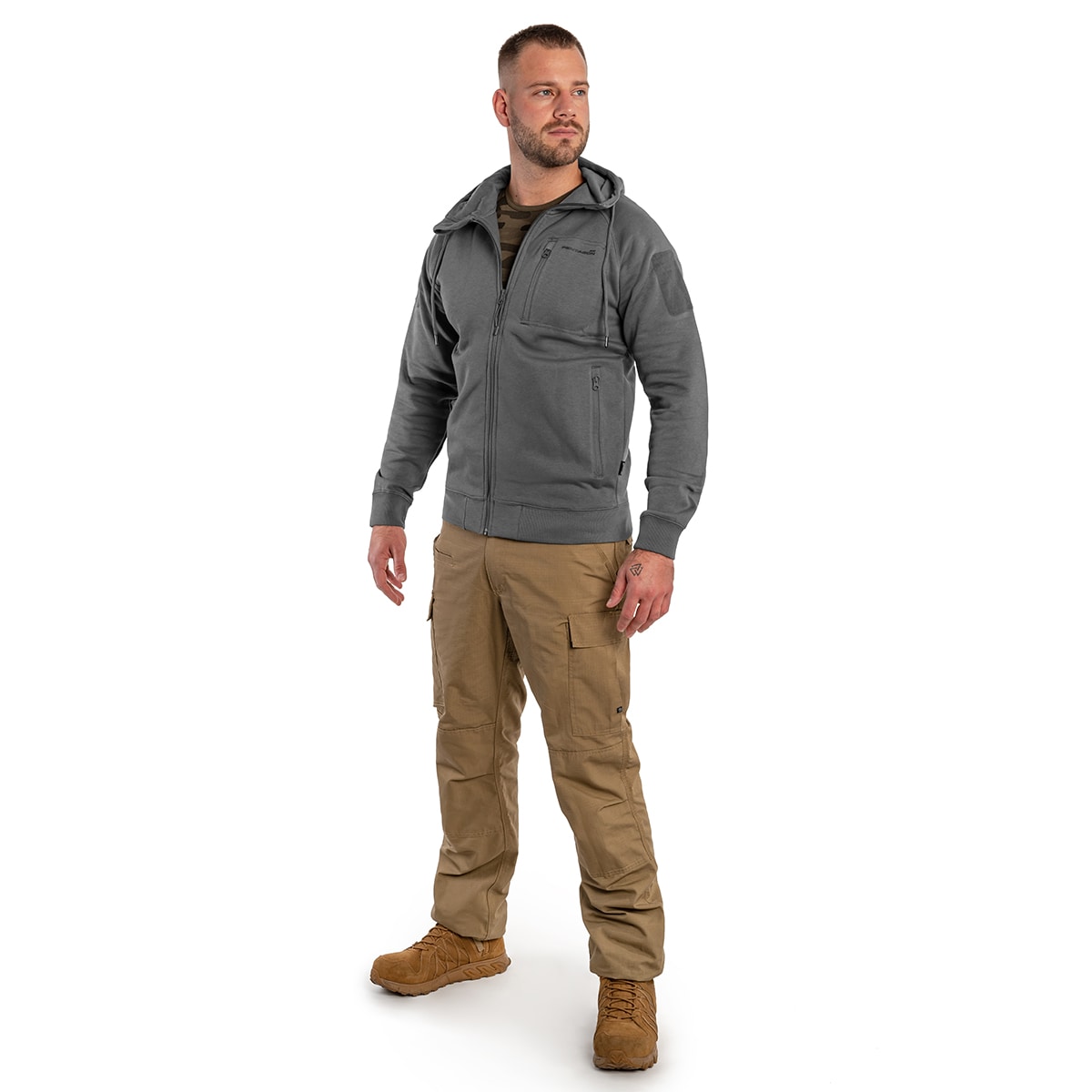 Pentagon Leonidas 2.0 Tactical Hoodie pulóver - Wolf Grey