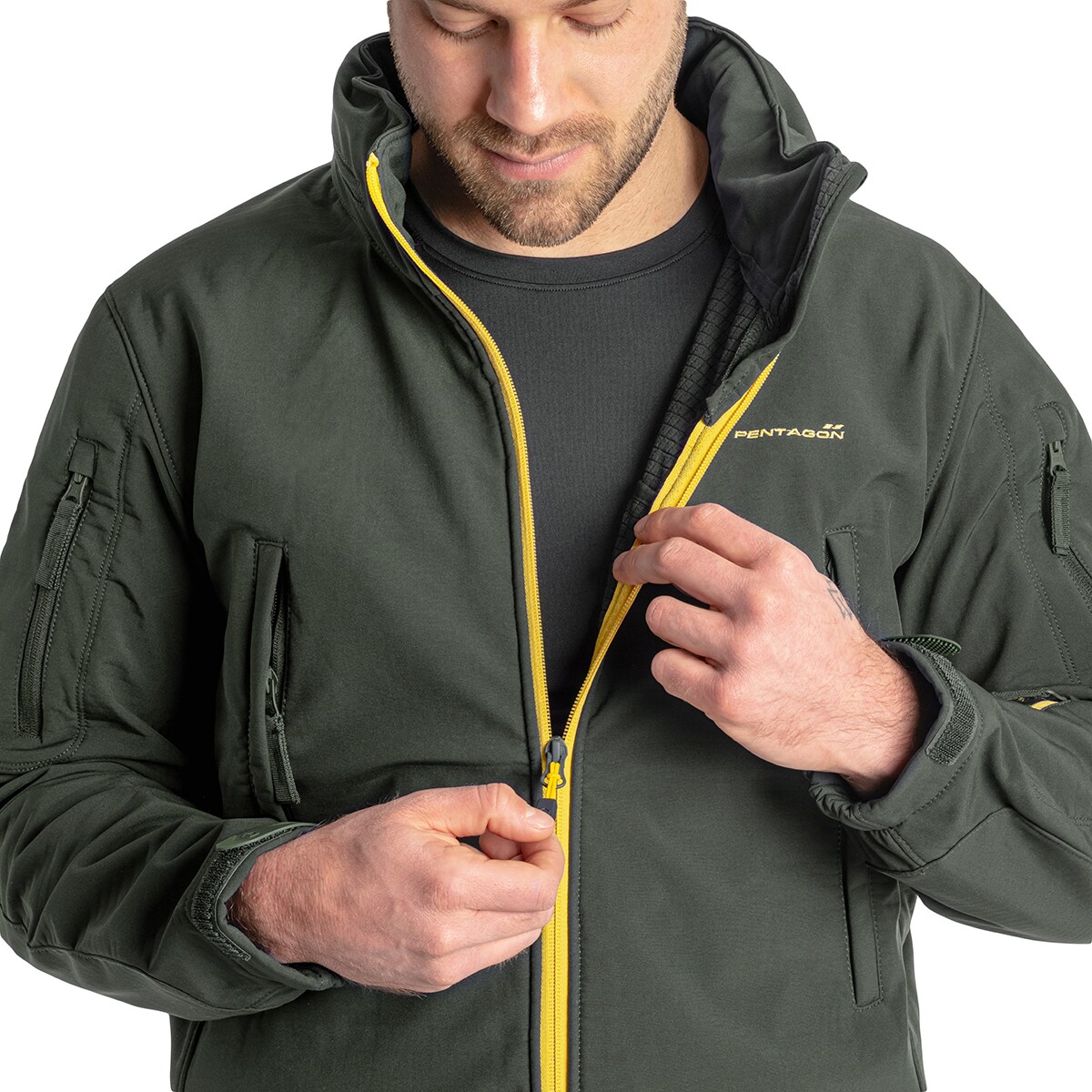 Pentagon Artaxes Escape kabát - Grindle Green