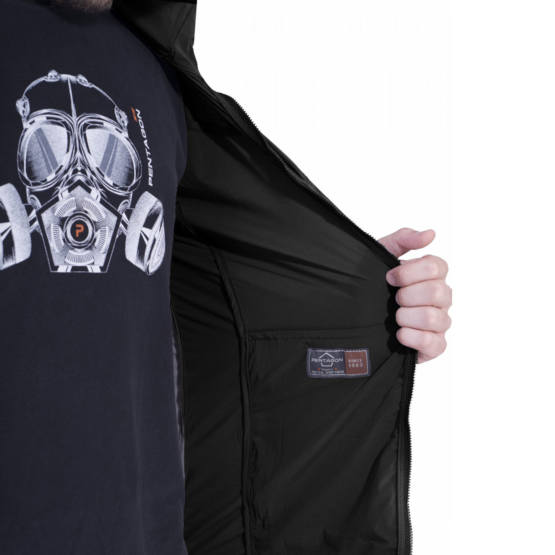 Pentagon Helios Sun kabát - Black