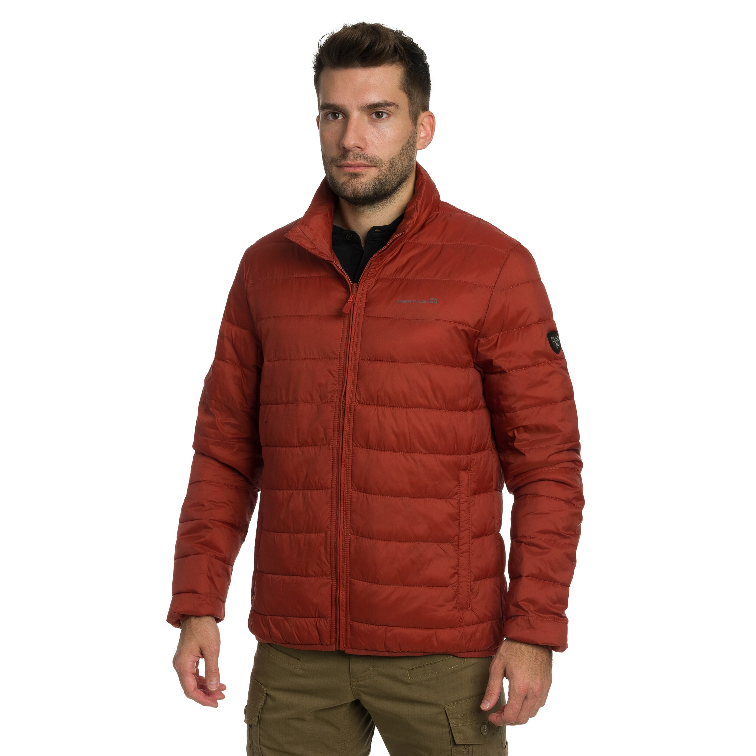 Pentagon Nucleus kabát - Maroon Red