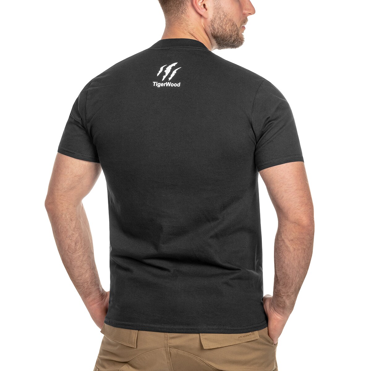 TigerWood AK 47 T-shirt póló - Fekete