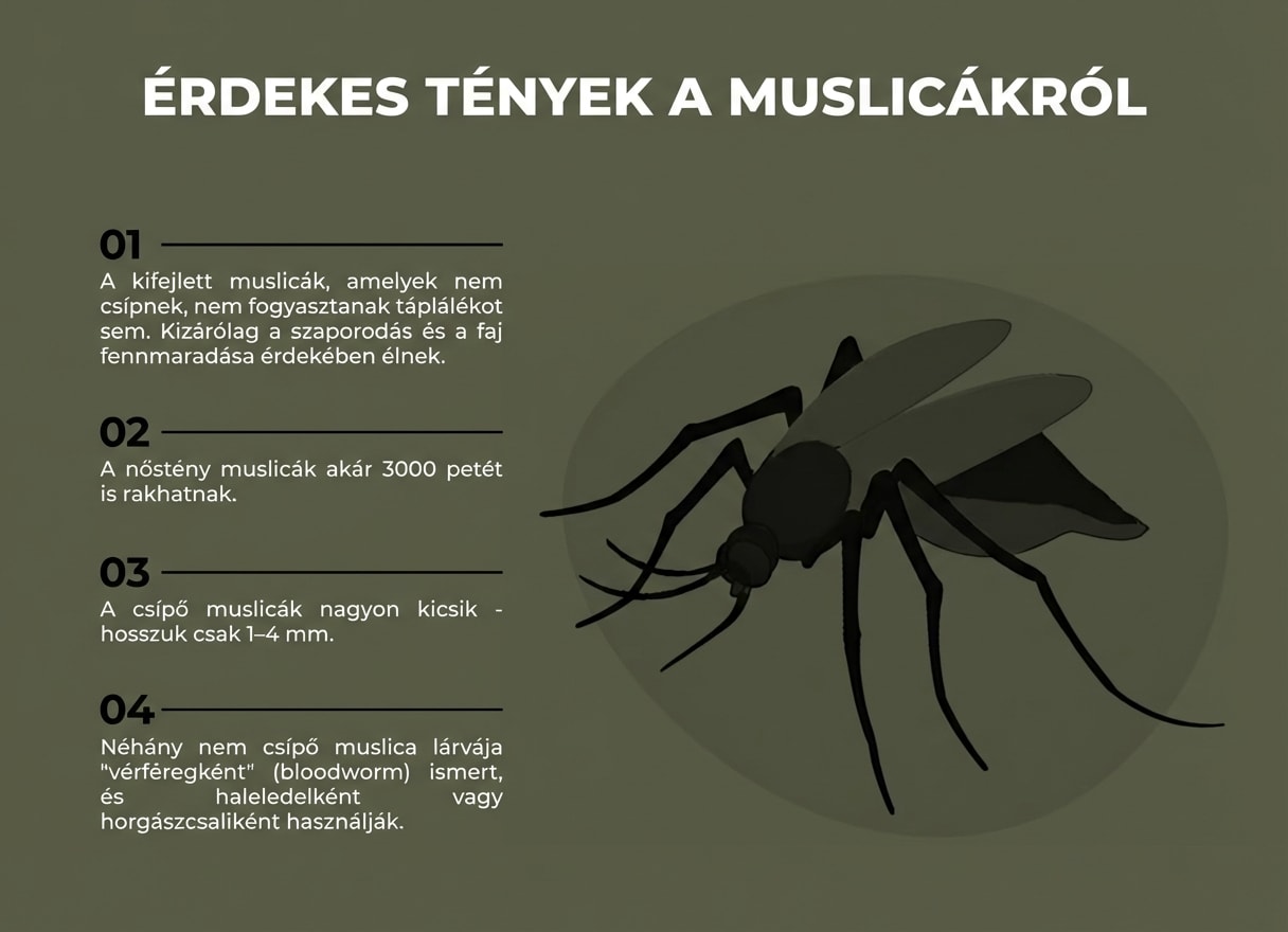 Szúnyogok infografika