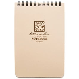 Notebooks and pens