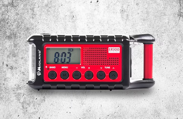 FM/AM radios - Be prepared