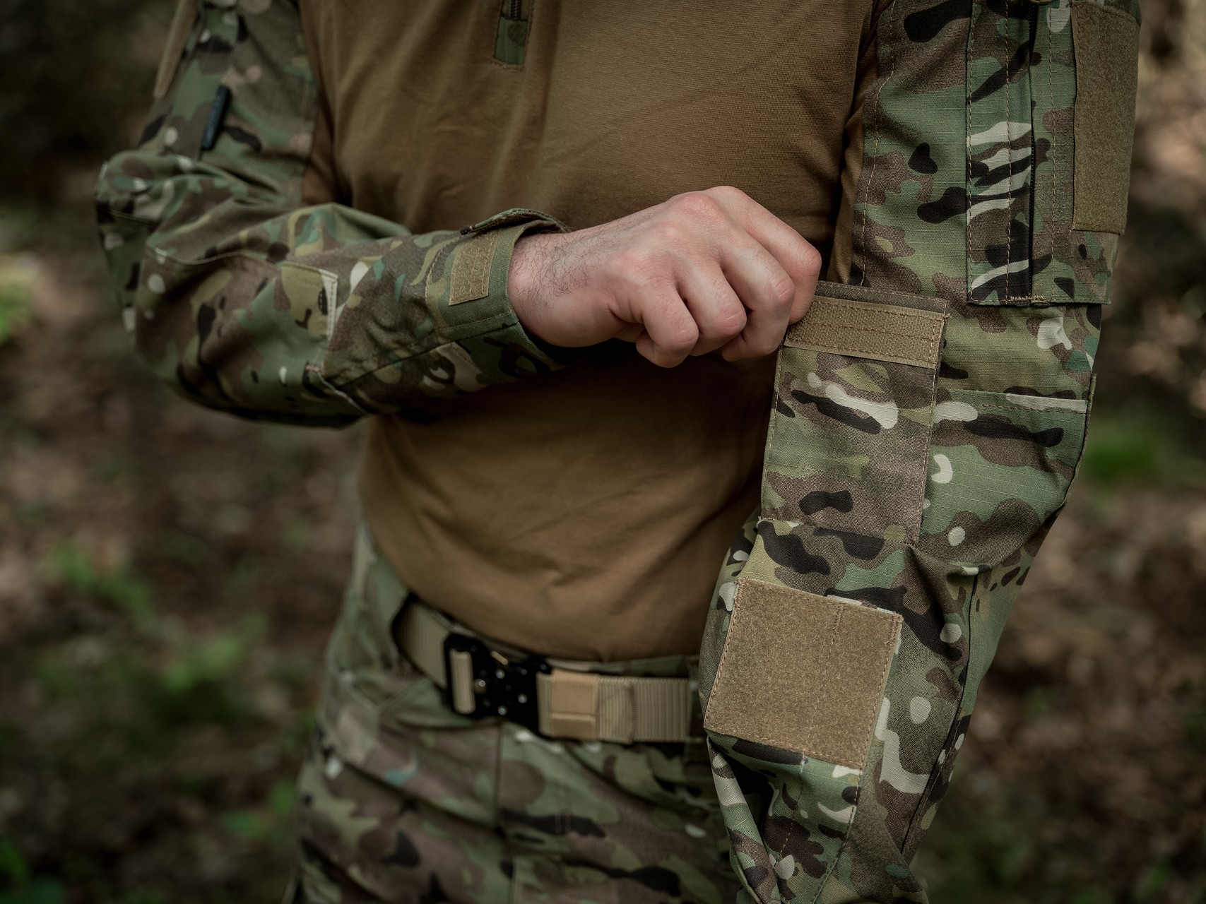Texar Combat Shirt - Arid MC Camo