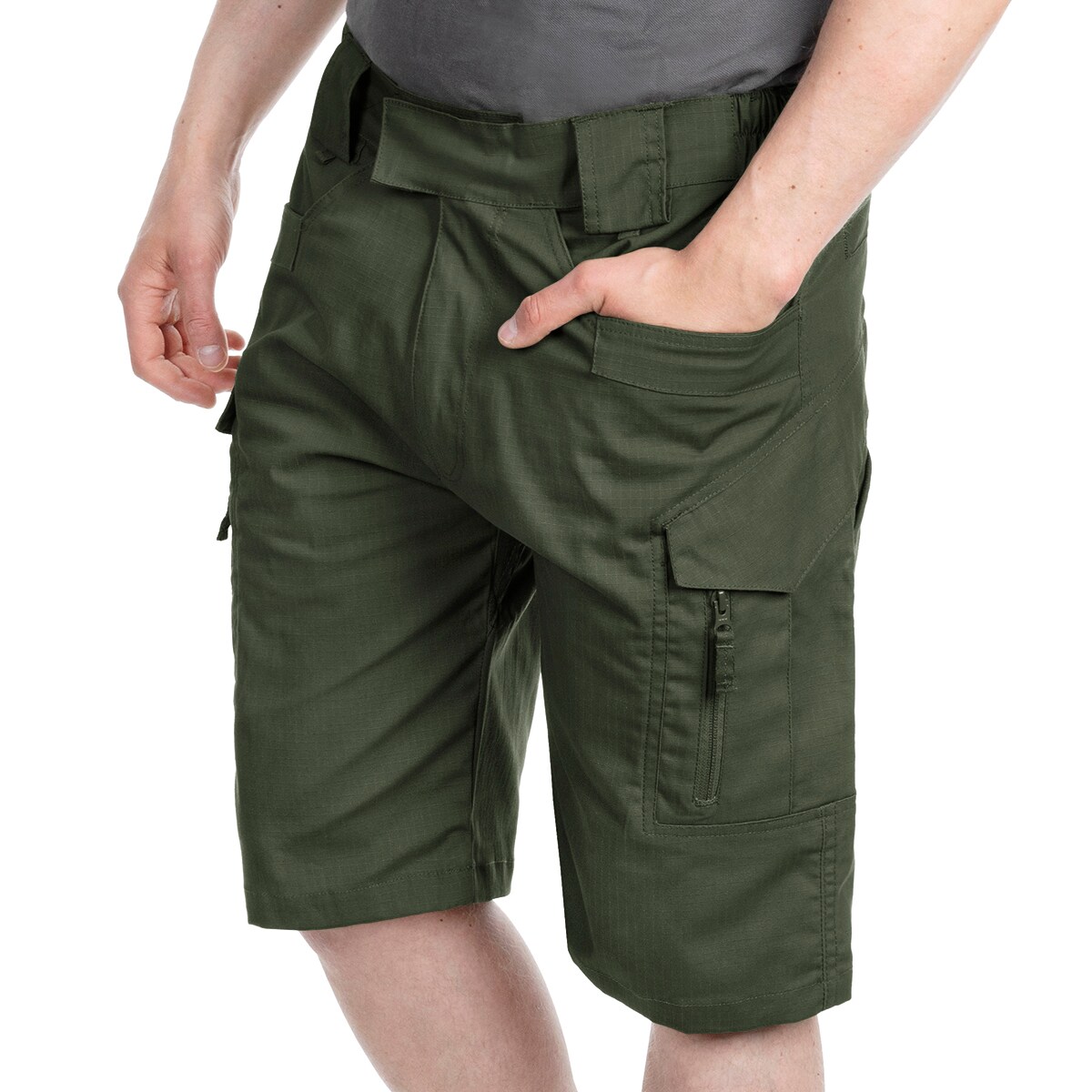 Texar Elite Pro Rip-Stop Shorts - Olive