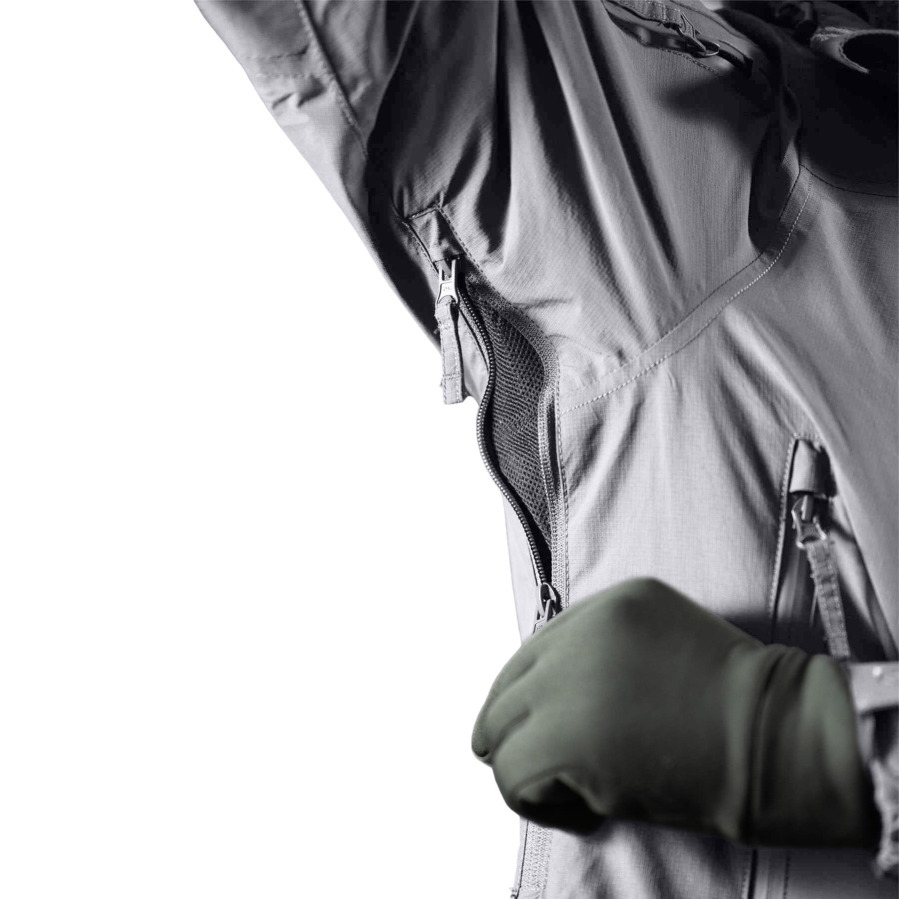 Pentagon LCP Velocity Parka Jacket - Cinder Grey