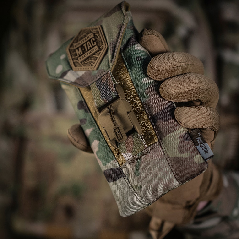 M-Tac Elite Large Hex Phone Case - MultiCam/Coyote