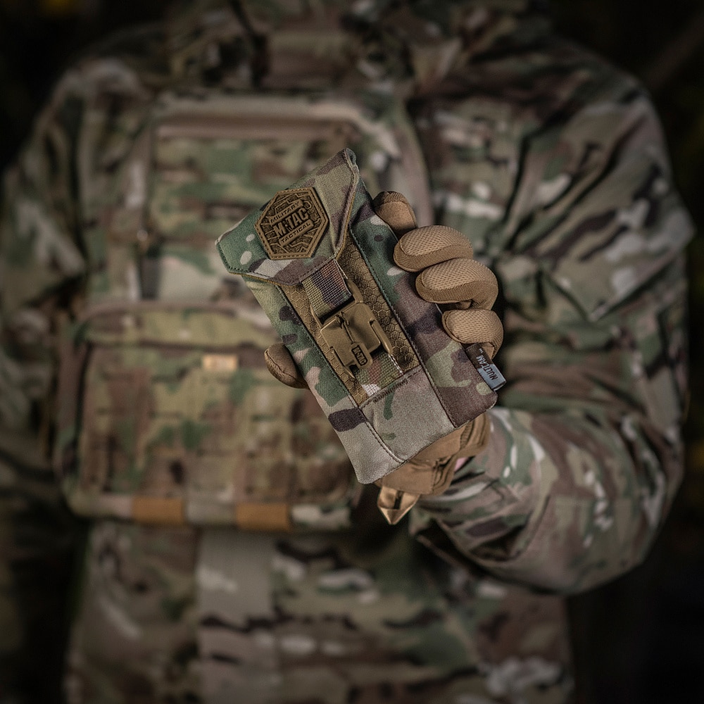 M-Tac Elite Large Hex Phone Case - MultiCam/Coyote