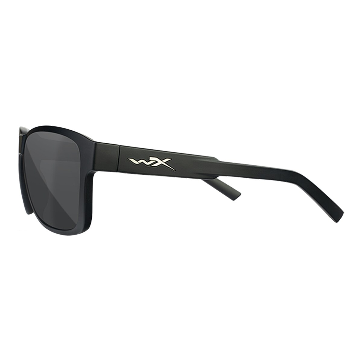 Wiley X Trek Glasses - Captivate Polarized Grey/Gloss Black
