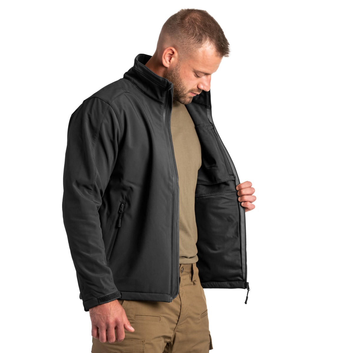 Highlander Outdoor Odin Softshell Jacket - Black