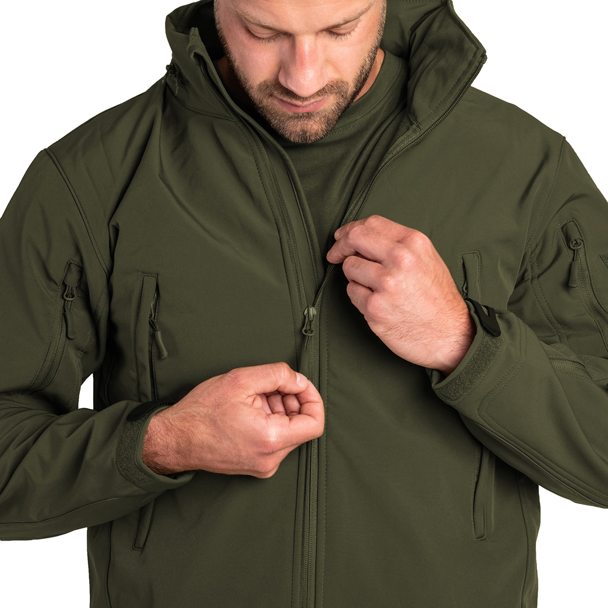 Highlander Forces Tactical Softshell Jacket - Olive