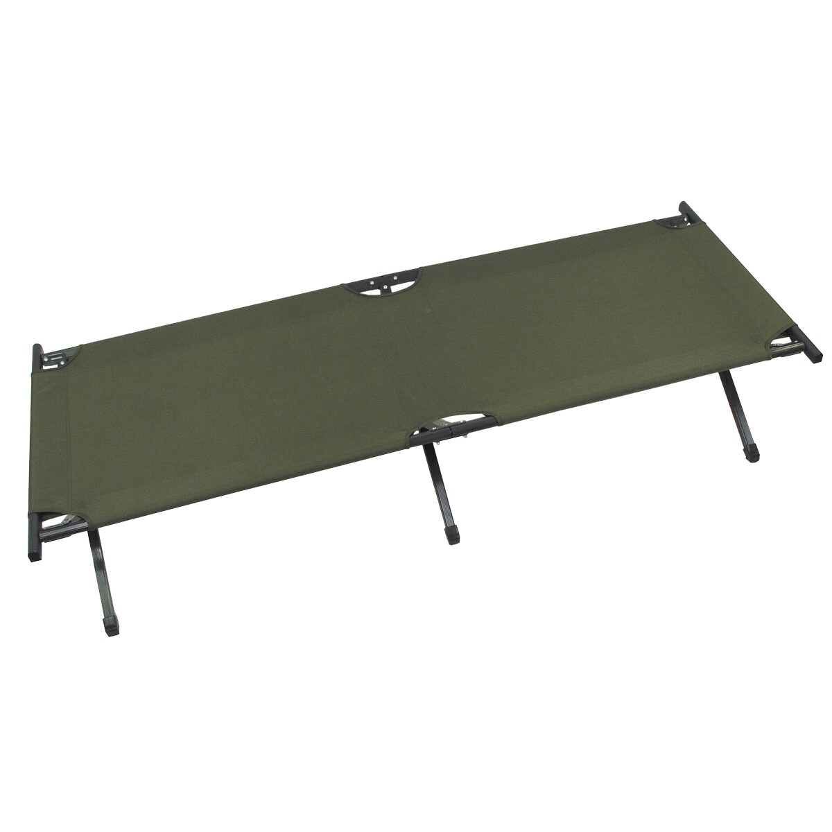 MFH US Folding Field Bed Olive - 190 x 66 cm