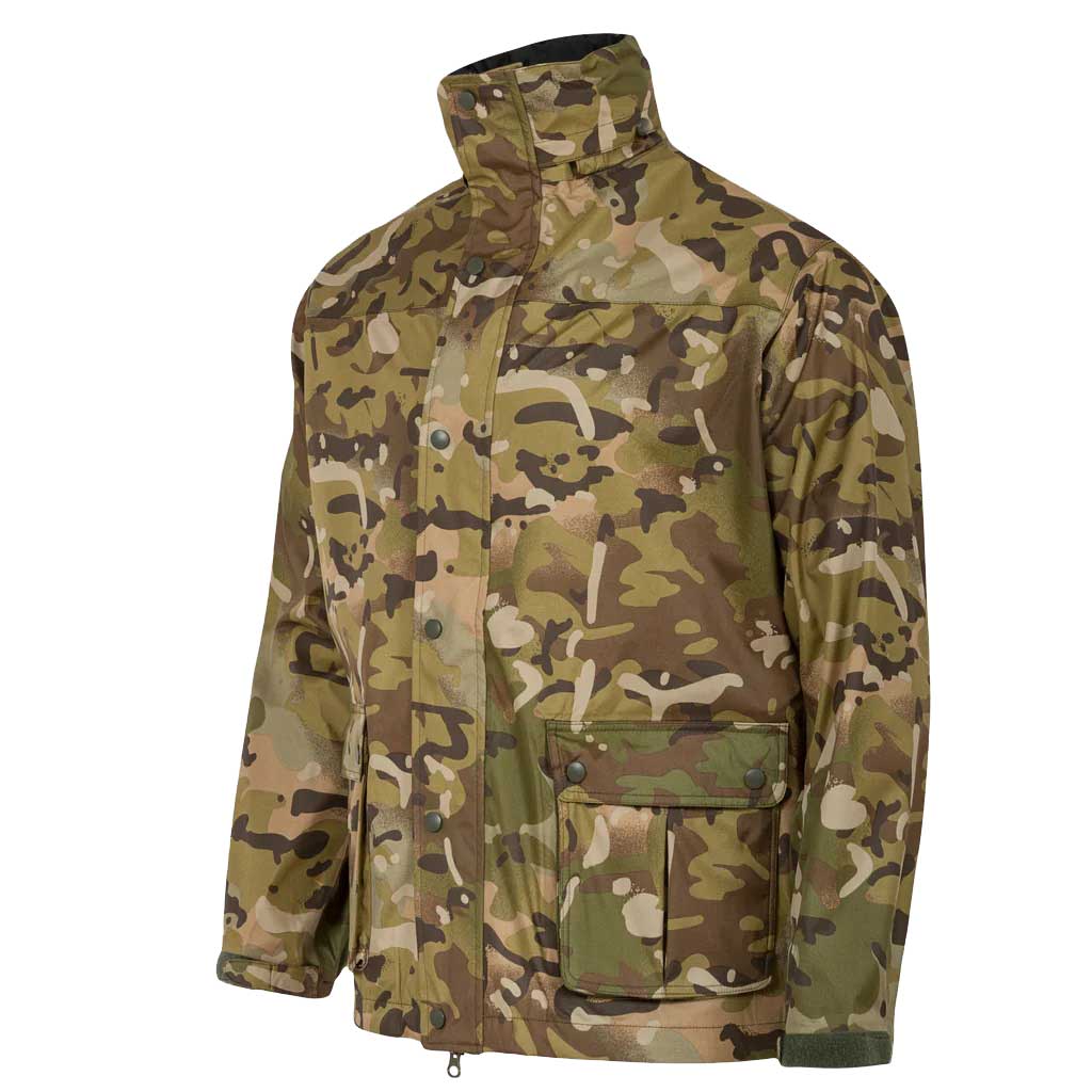 Highlander Forces Tempest Waterproof Jacket - Arid MC Camo