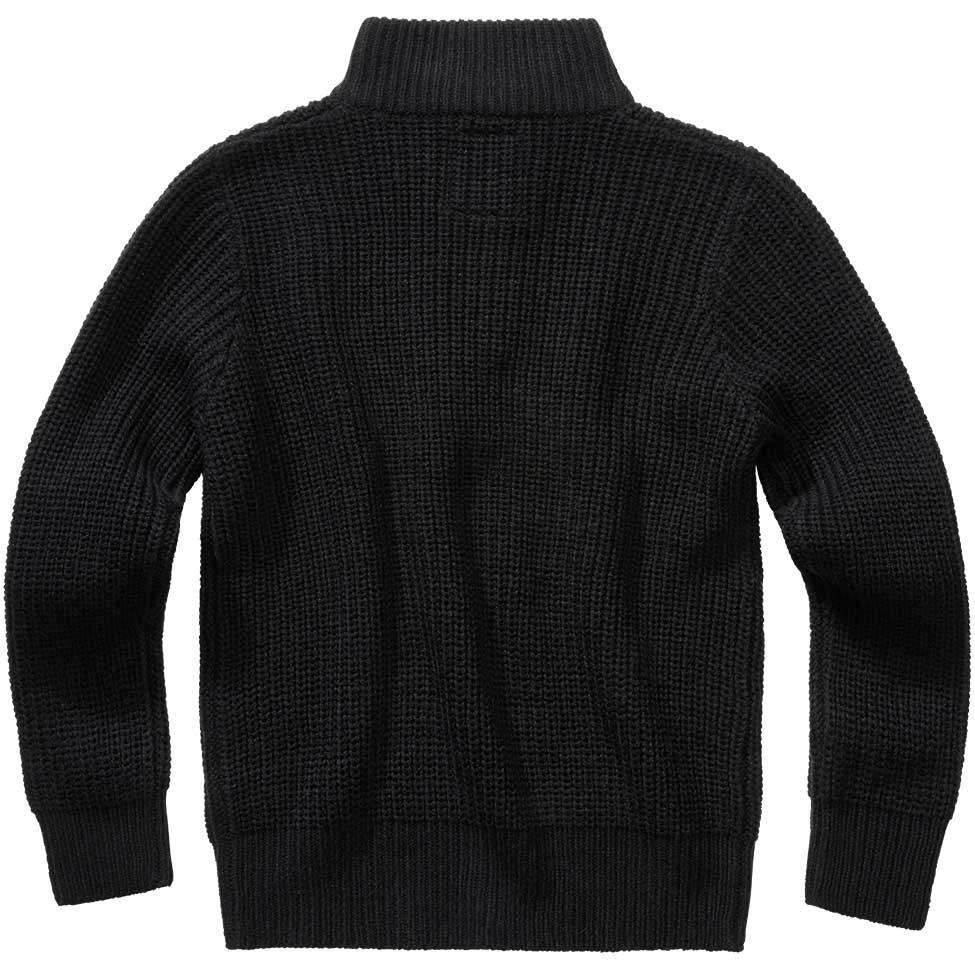 Brandit Marine Troyer Pullover Children's Sweater - Black