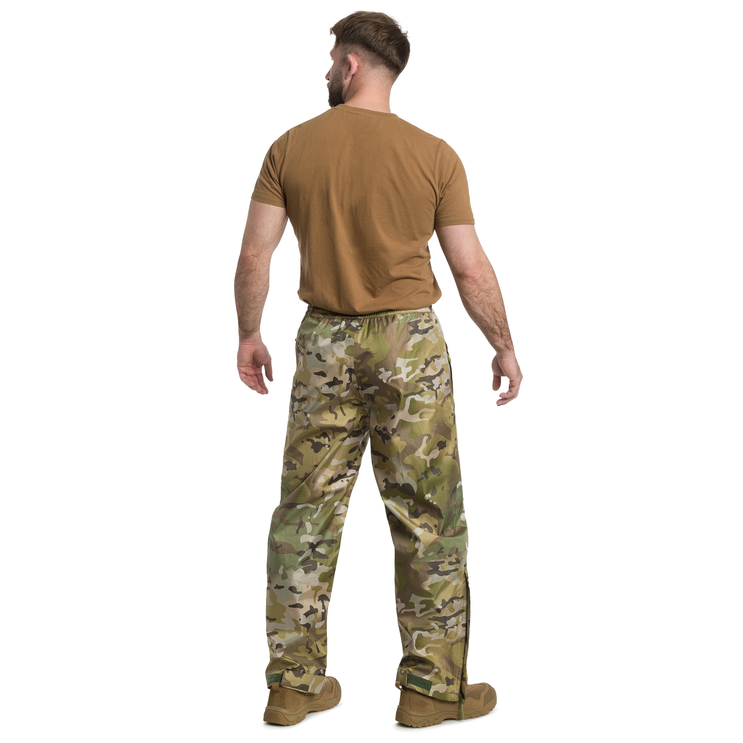 Highlander Forces Tempest Waterproof Trousers - Arid MC Camo