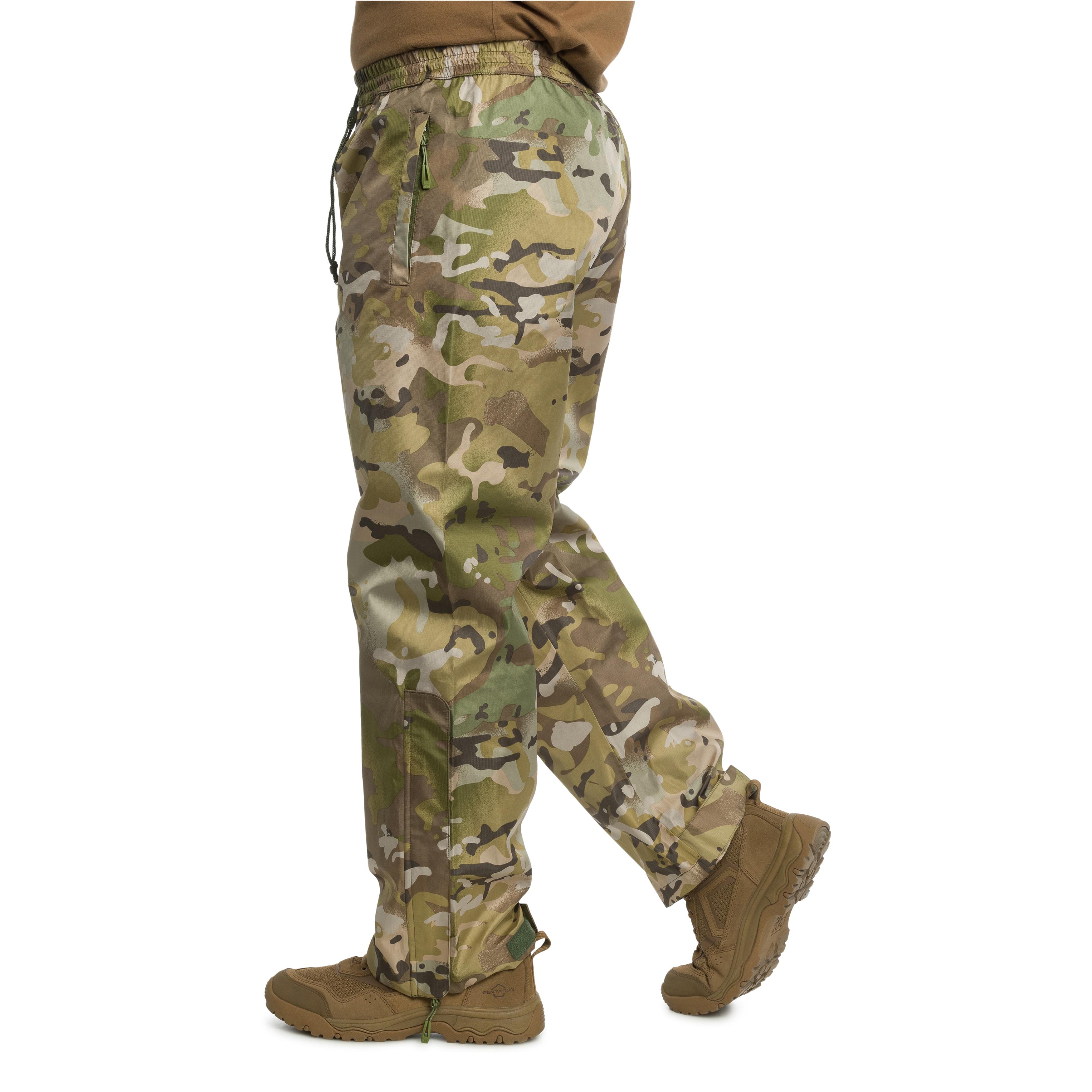 Highlander Forces Tempest Waterproof Trousers - Arid MC Camo