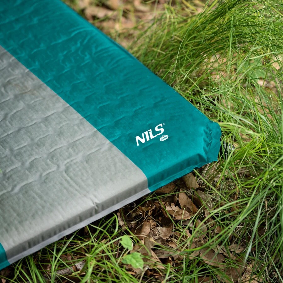 Nils Camp NC4340 self-inflating mat - Turquoise-Gray