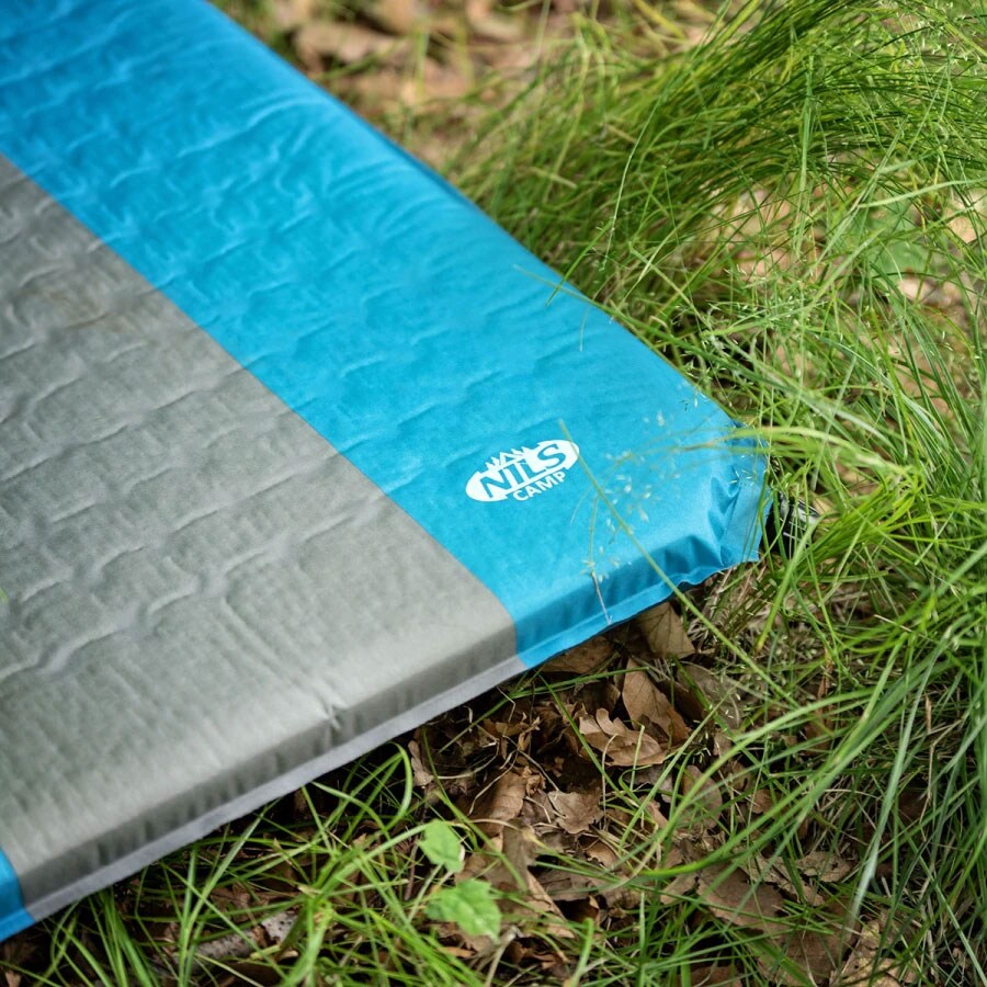 Nils Camp NC4340 self-inflating mat - Blue-Gray