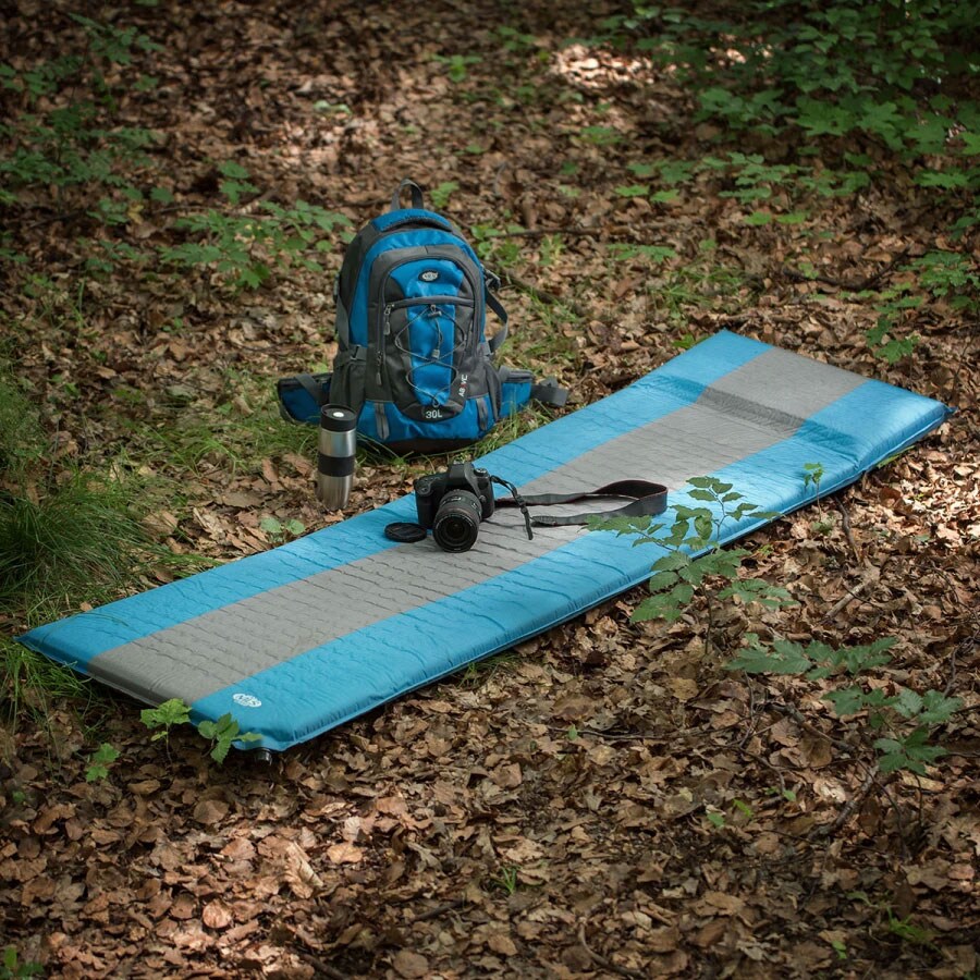 Nils Camp NC4340 self-inflating mat - Blue-Gray